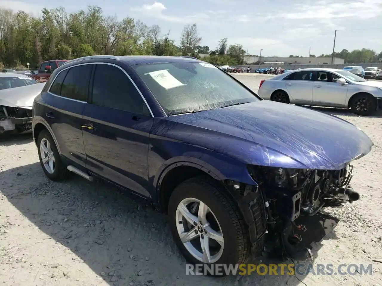 1 Photograph of a damaged car WA1AAAFY0M2101984 AUDI Q5 2021