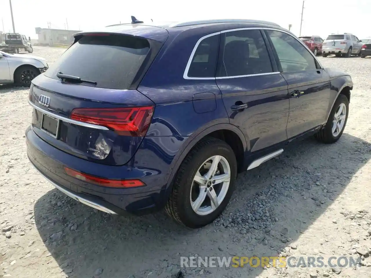 4 Фотография поврежденного автомобиля WA1AAAFY0M2101984 AUDI Q5 2021