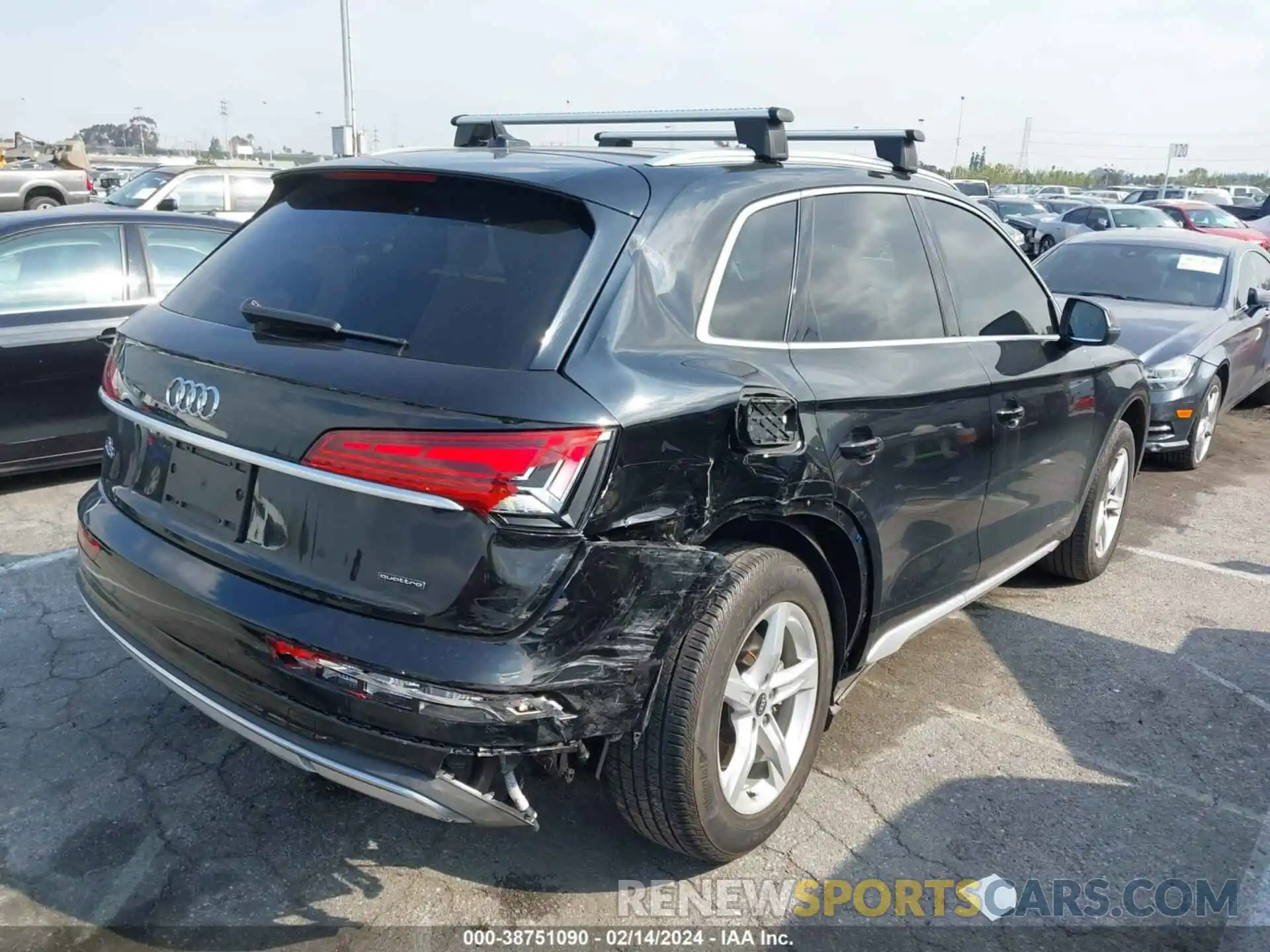 6 Фотография поврежденного автомобиля WA1AAAFY0M2127713 AUDI Q5 2021