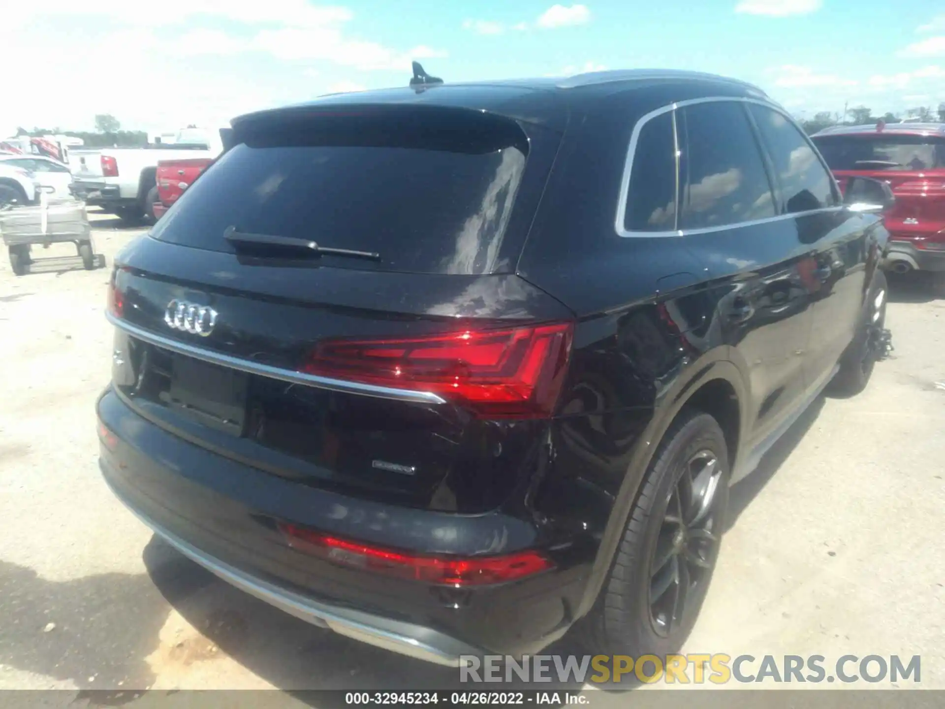 4 Фотография поврежденного автомобиля WA1AAAFY0M2133592 AUDI Q5 2021