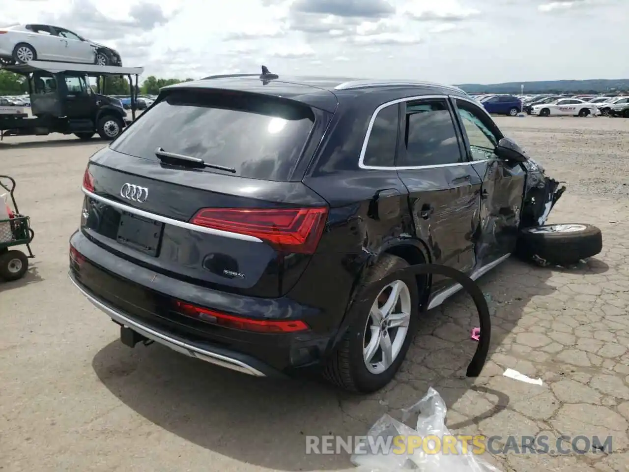 4 Фотография поврежденного автомобиля WA1AAAFY1M2004342 AUDI Q5 2021