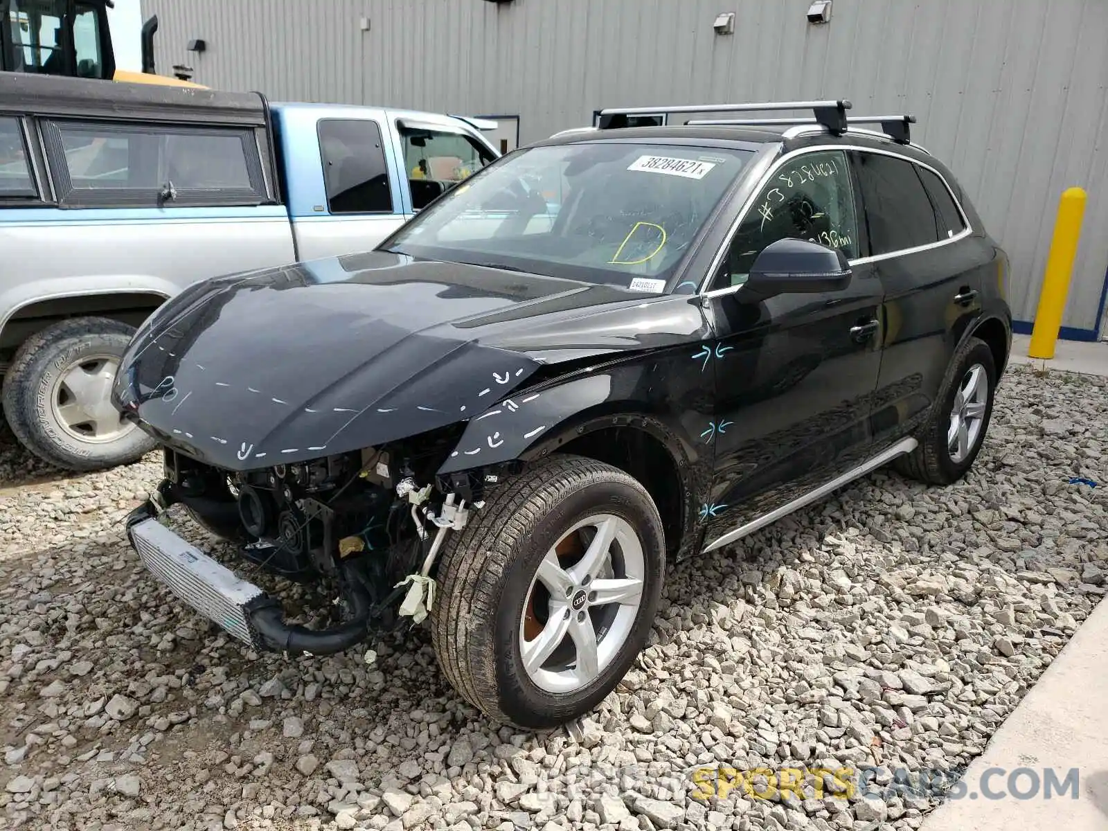 2 Photograph of a damaged car WA1AAAFY1M2004910 AUDI Q5 2021