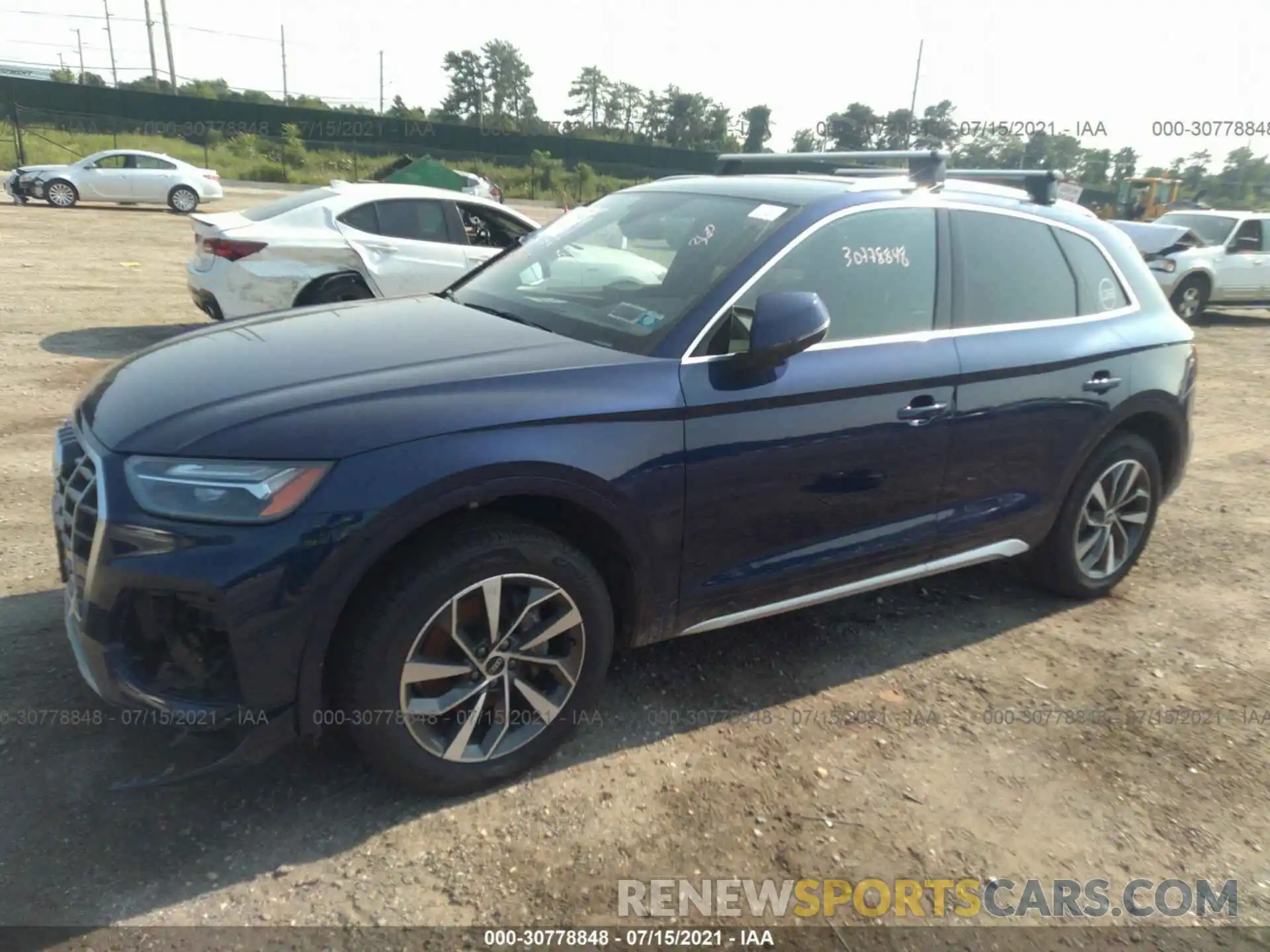 2 Photograph of a damaged car WA1AAAFY1M2007614 AUDI Q5 2021