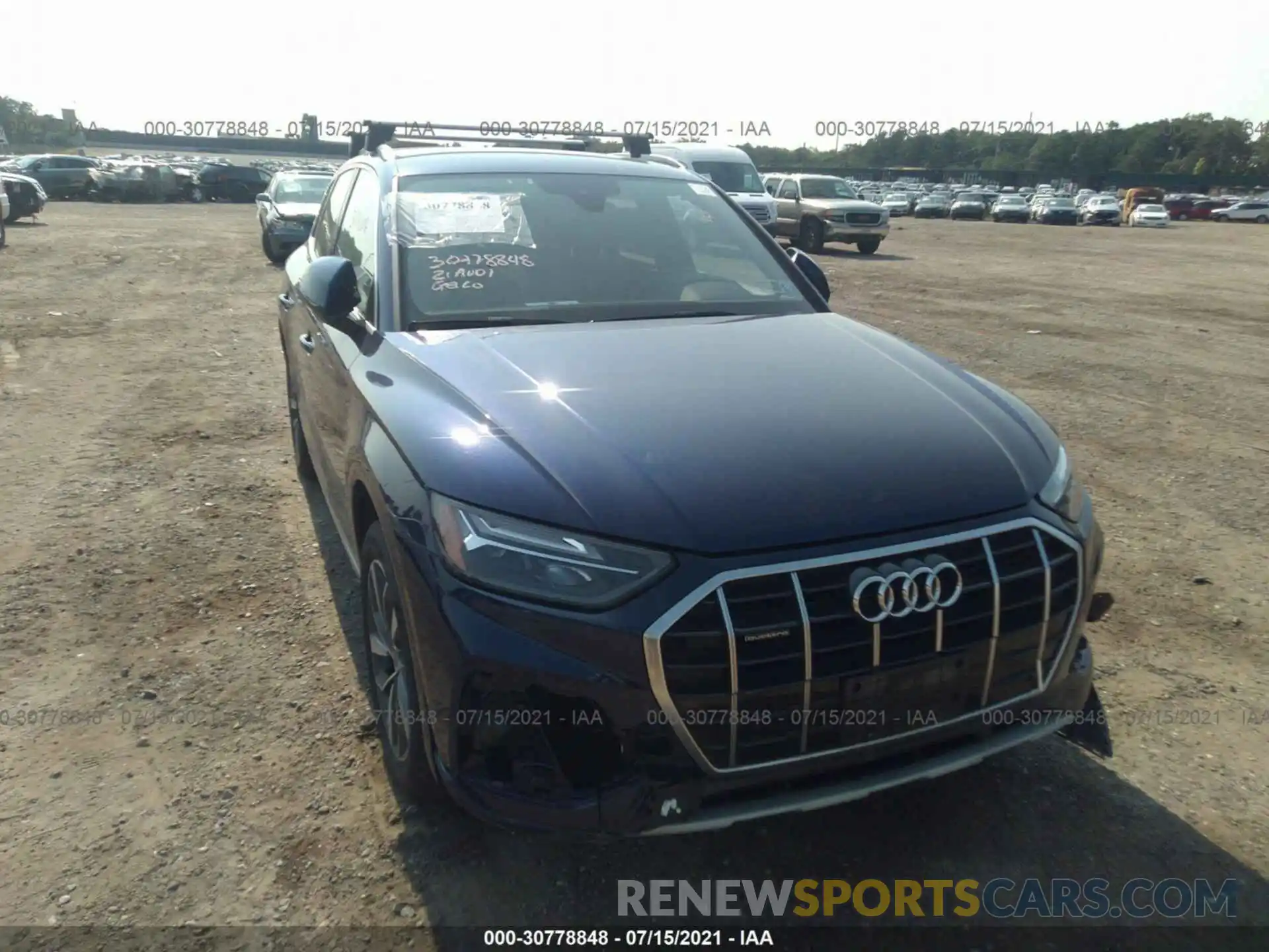 6 Фотография поврежденного автомобиля WA1AAAFY1M2007614 AUDI Q5 2021