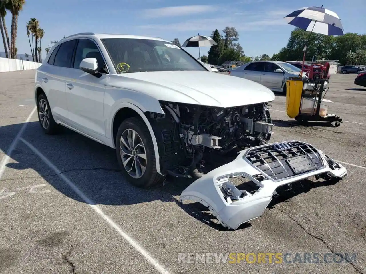 1 Photograph of a damaged car WA1AAAFY1M2009301 AUDI Q5 2021