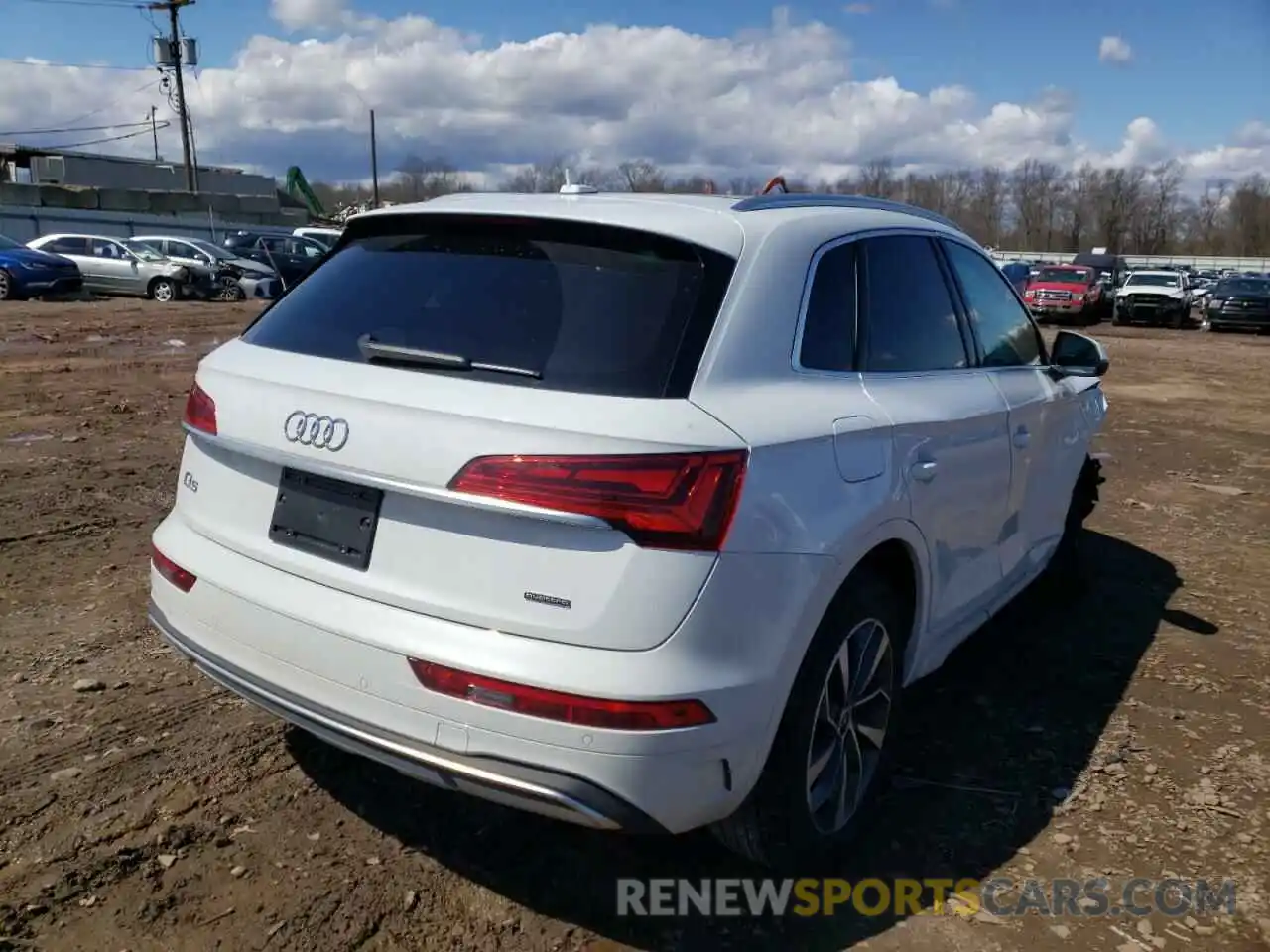 4 Фотография поврежденного автомобиля WA1AAAFY1M2064573 AUDI Q5 2021