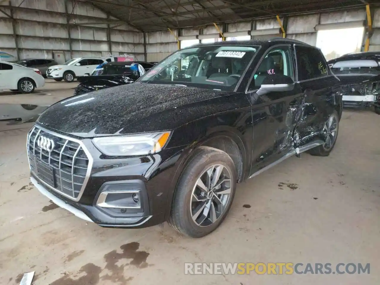 2 Photograph of a damaged car WA1AAAFY1M2112928 AUDI Q5 2021