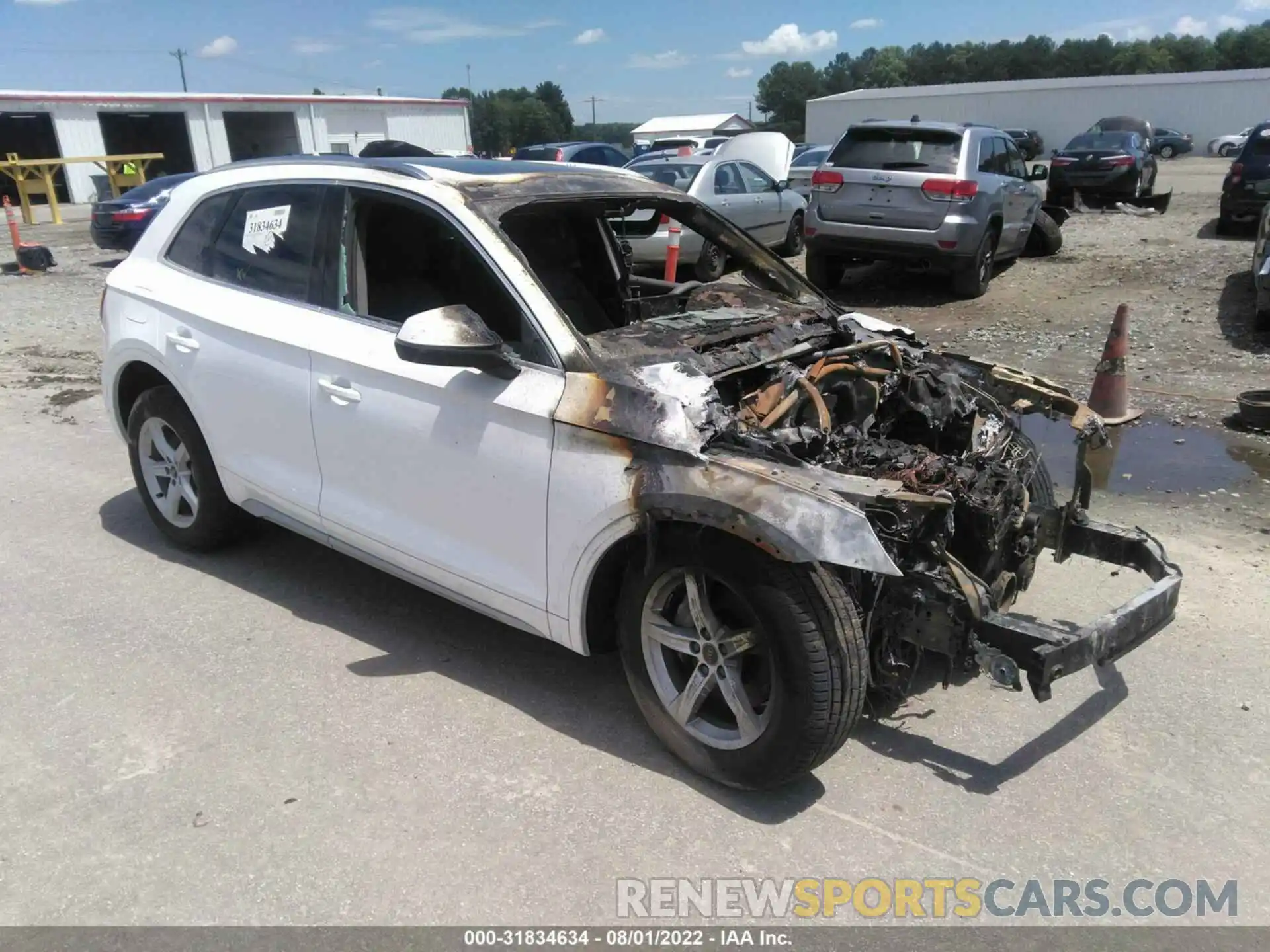 1 Photograph of a damaged car WA1AAAFY1M2116784 AUDI Q5 2021