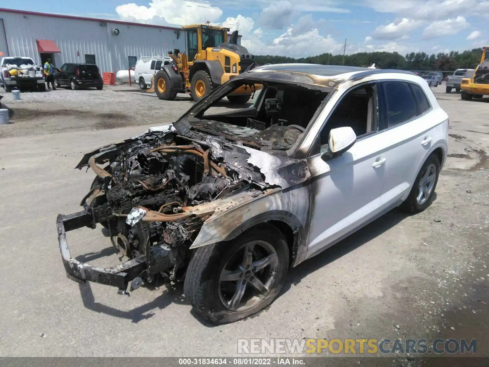 2 Фотография поврежденного автомобиля WA1AAAFY1M2116784 AUDI Q5 2021