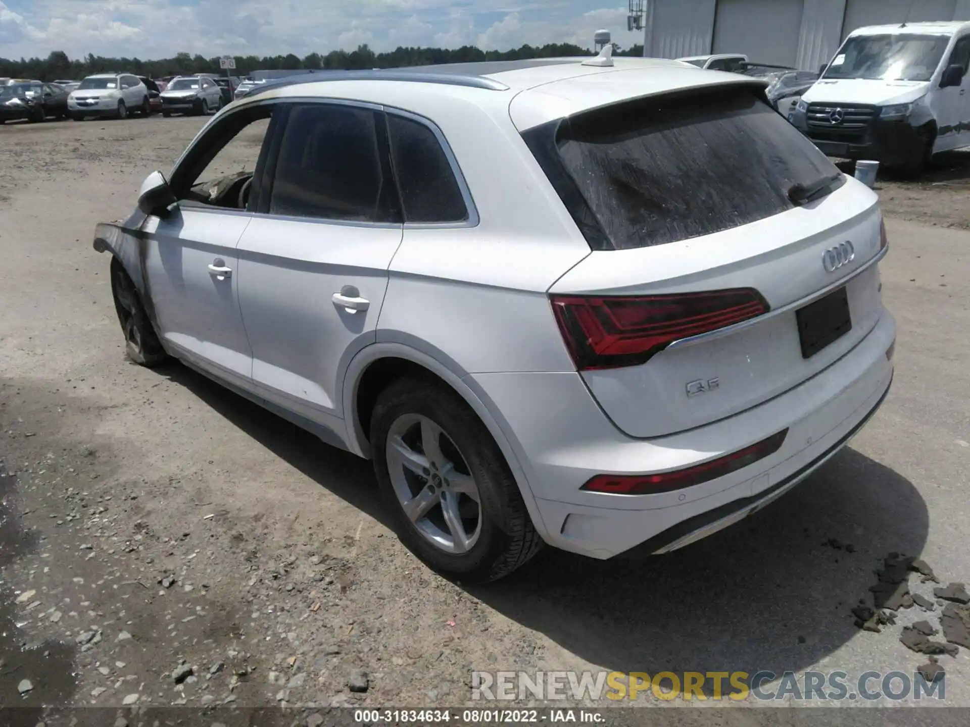 3 Фотография поврежденного автомобиля WA1AAAFY1M2116784 AUDI Q5 2021