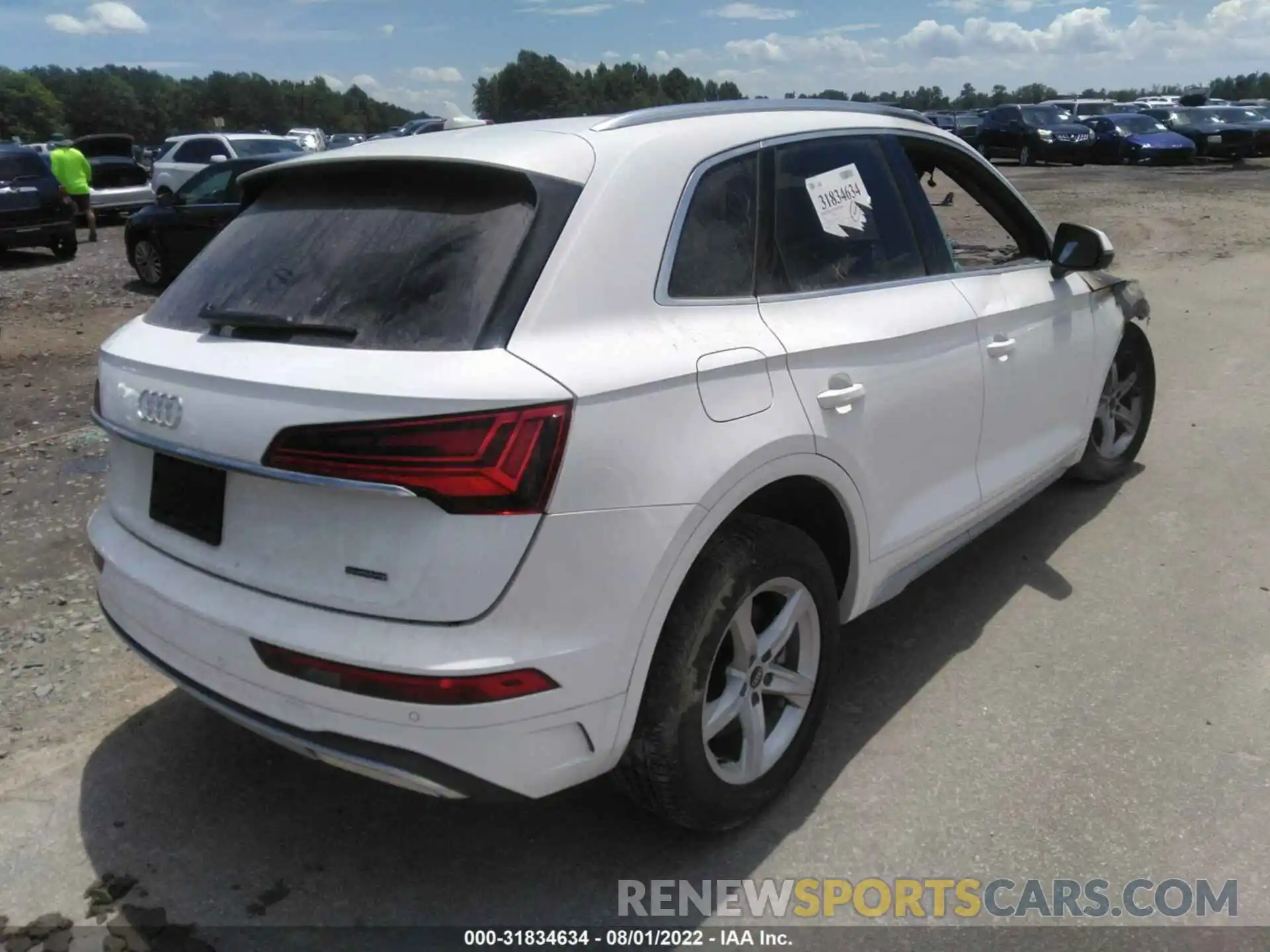 4 Фотография поврежденного автомобиля WA1AAAFY1M2116784 AUDI Q5 2021