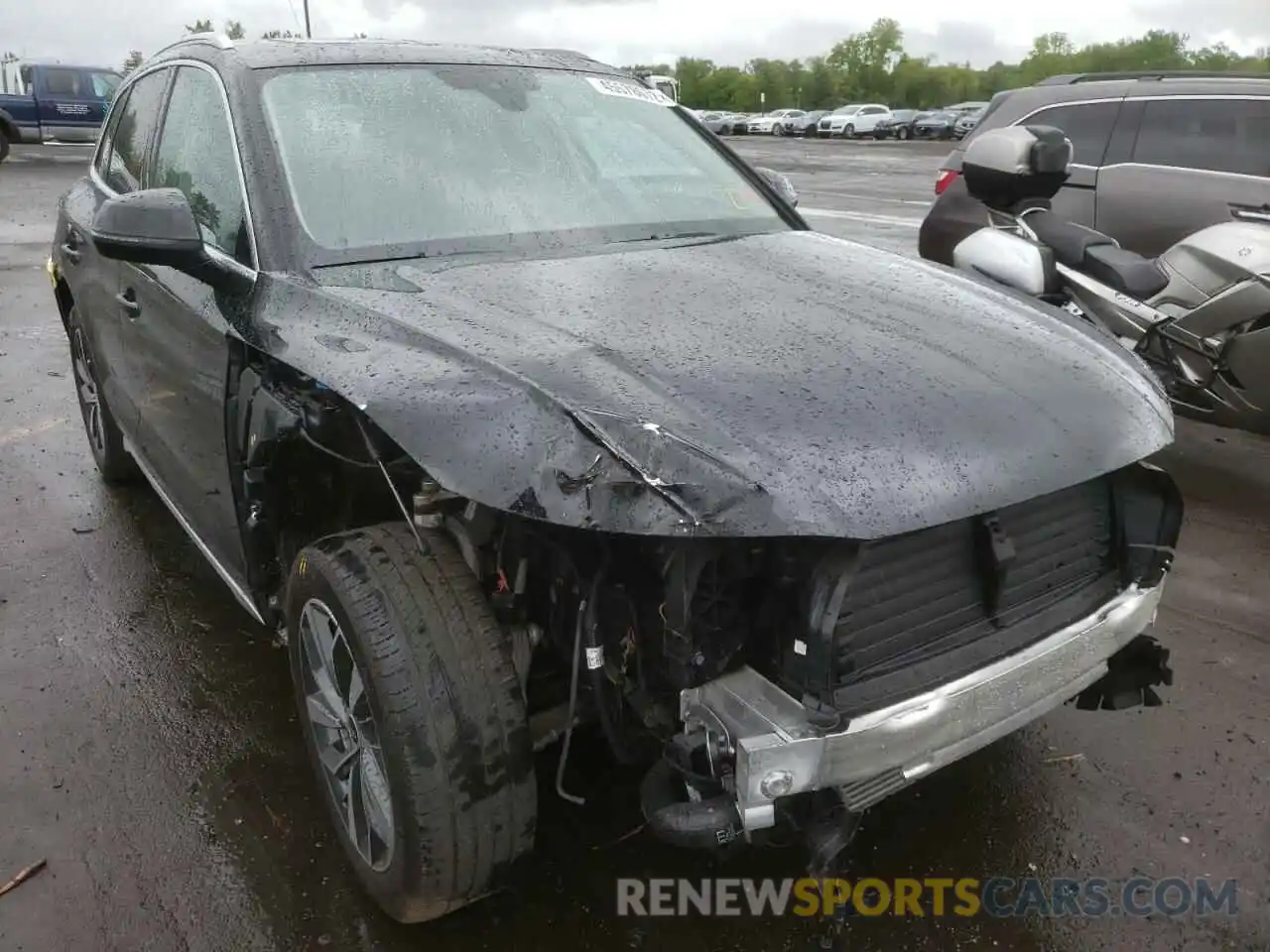 1 Photograph of a damaged car WA1AAAFY2M2005046 AUDI Q5 2021