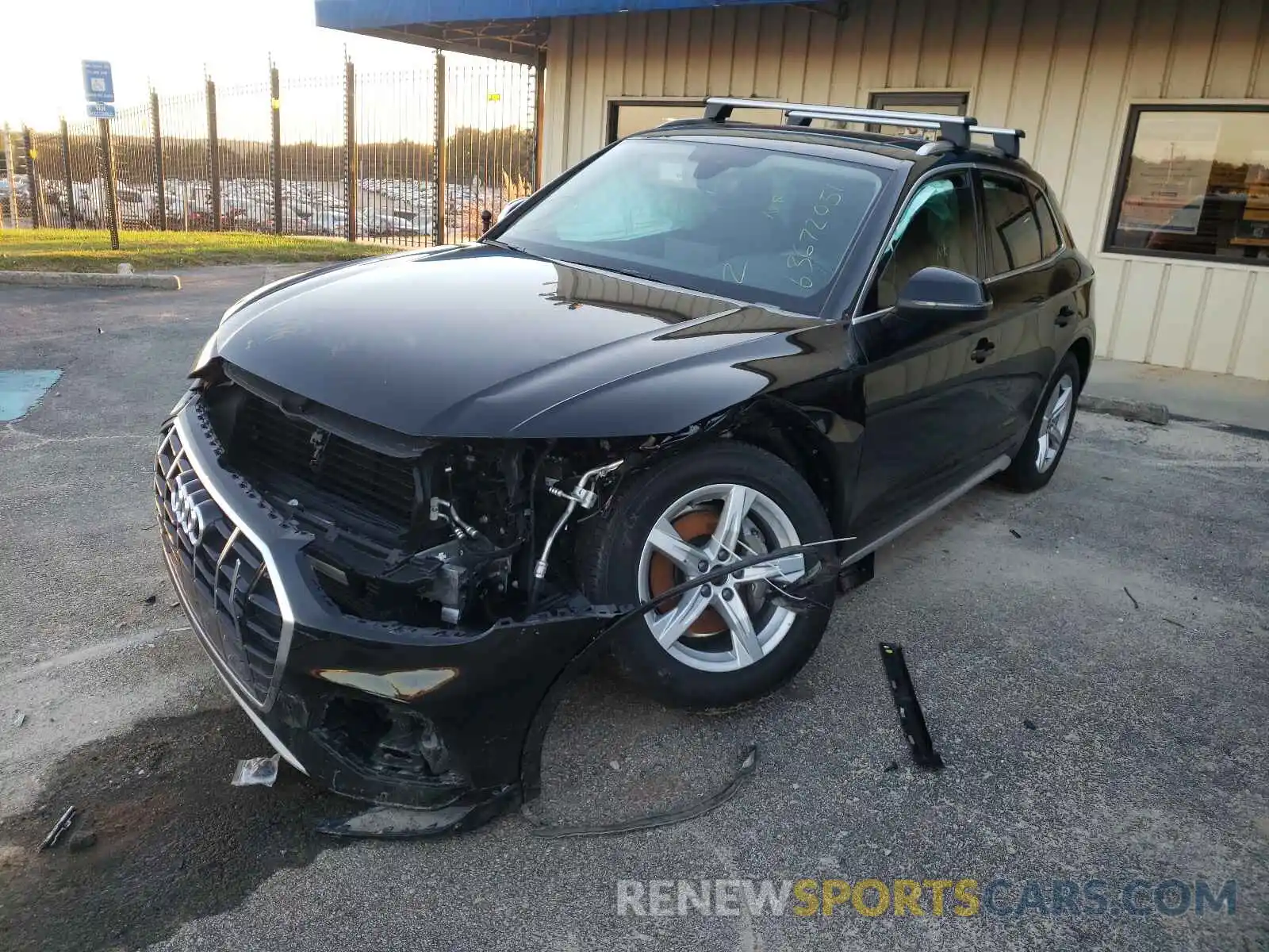 2 Photograph of a damaged car WA1AAAFY2M2019948 AUDI Q5 2021