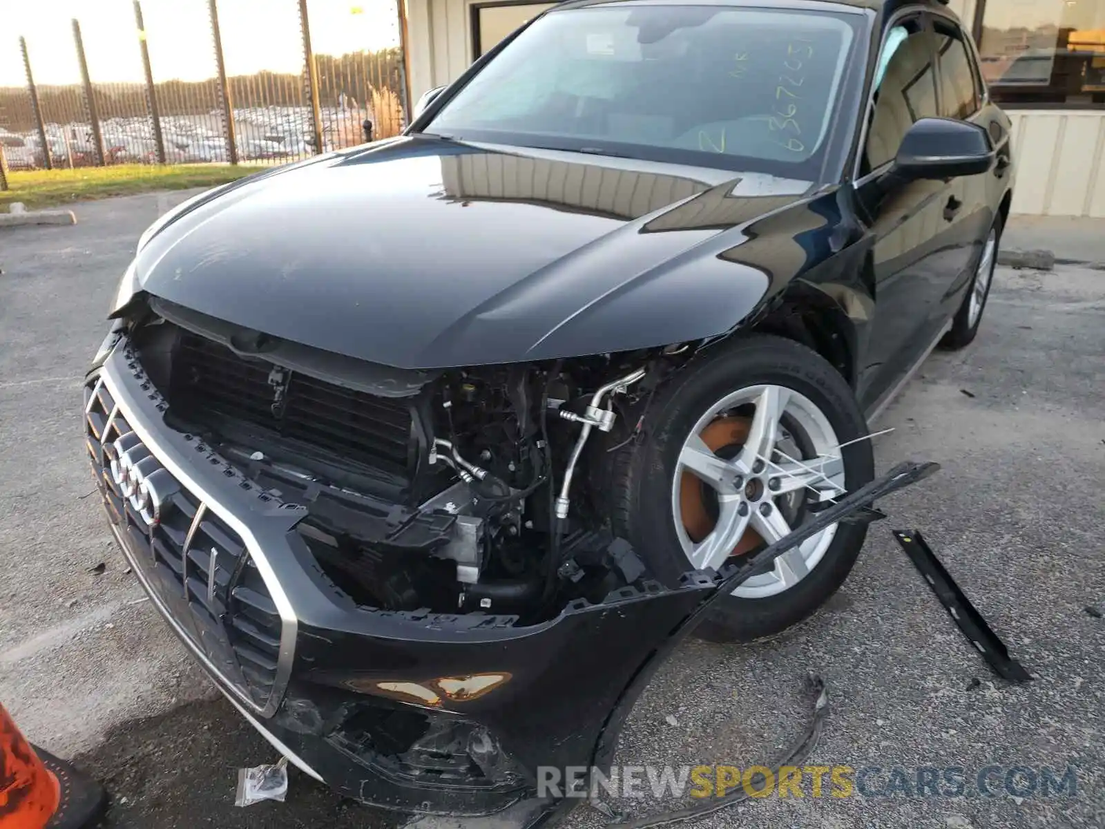 9 Photograph of a damaged car WA1AAAFY2M2019948 AUDI Q5 2021