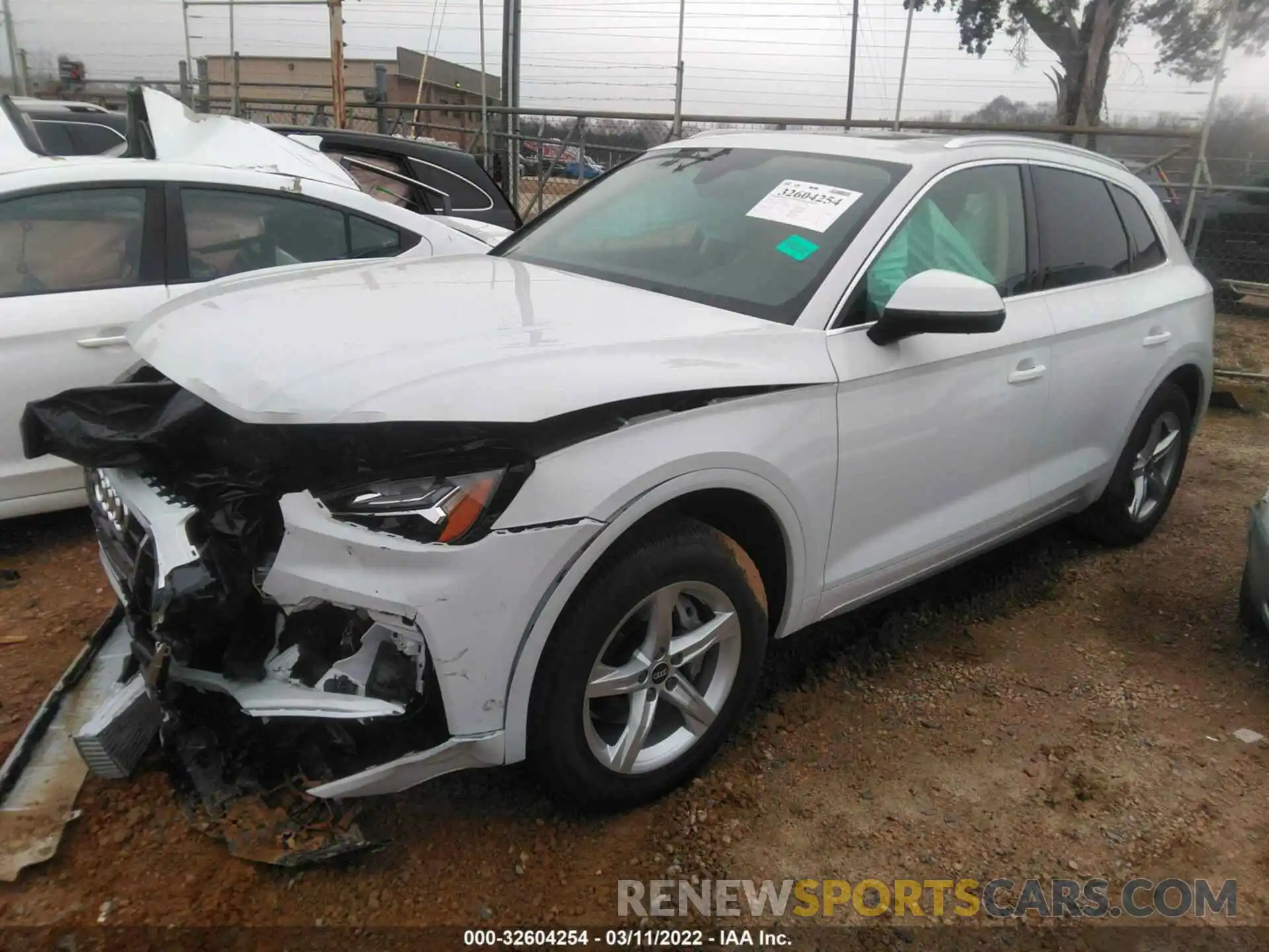 2 Photograph of a damaged car WA1AAAFY2M2020095 AUDI Q5 2021