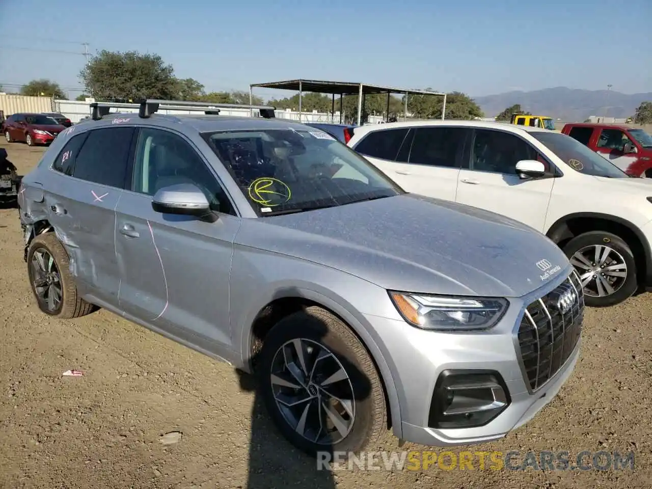 1 Photograph of a damaged car WA1AAAFY2M2025328 AUDI Q5 2021