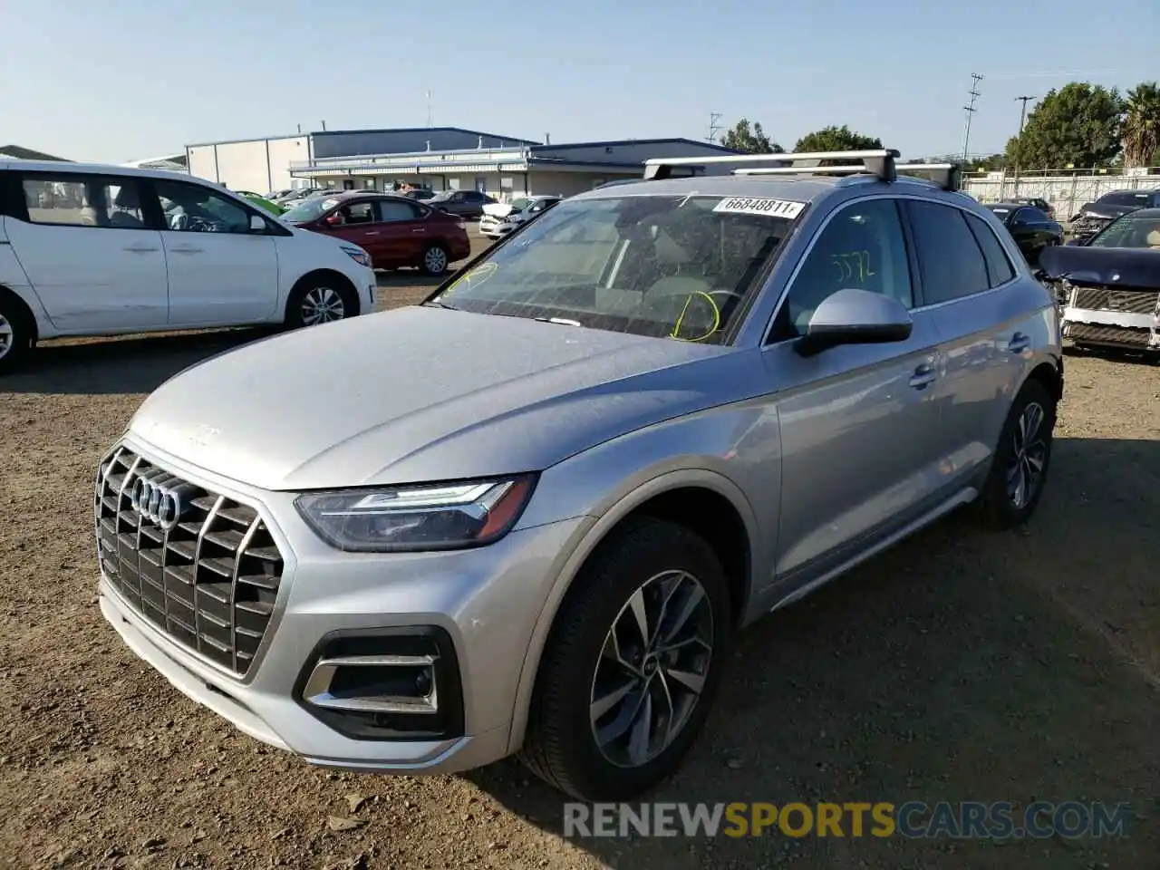 2 Photograph of a damaged car WA1AAAFY2M2025328 AUDI Q5 2021