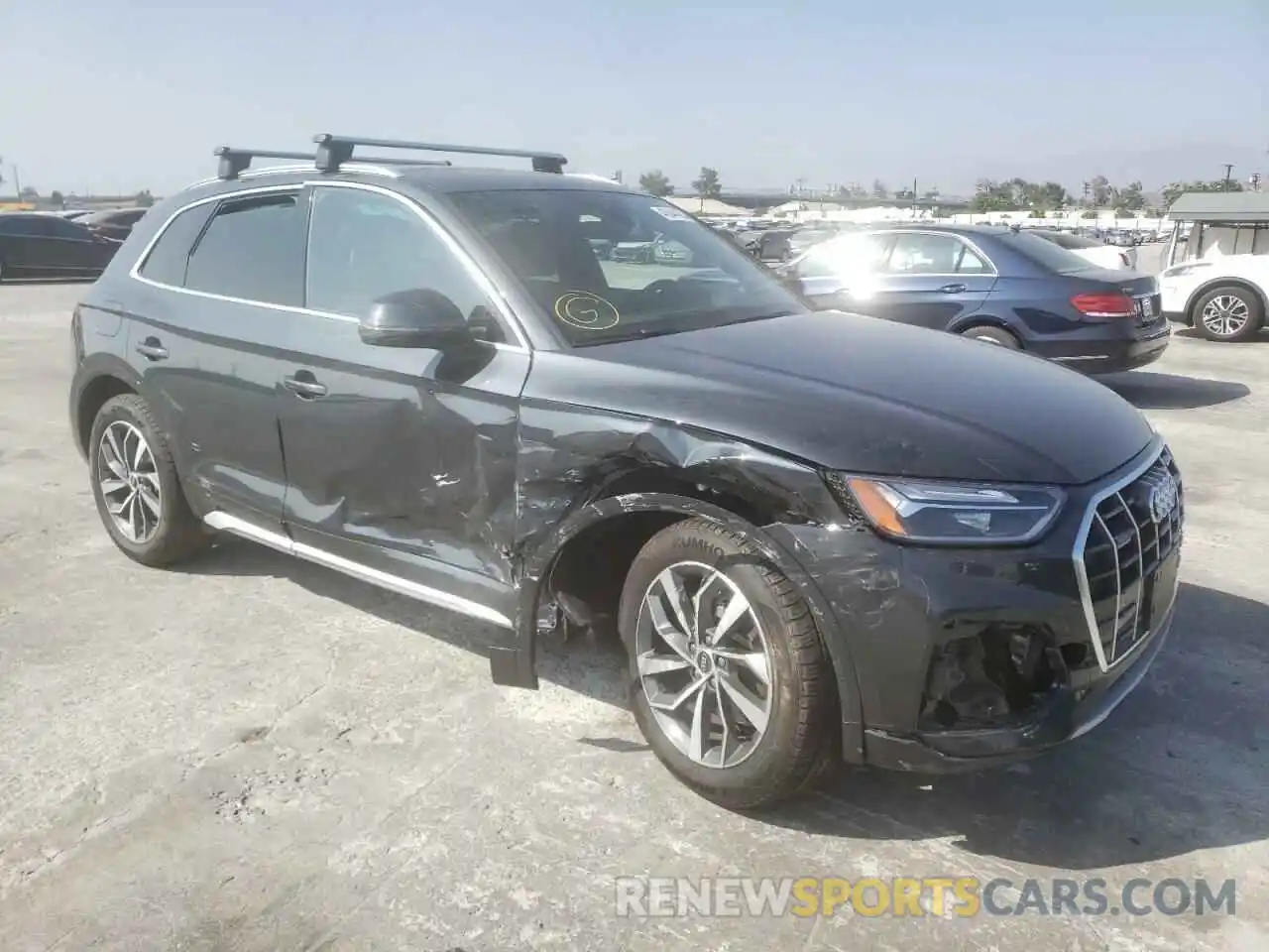 1 Photograph of a damaged car WA1AAAFY2M2070382 AUDI Q5 2021