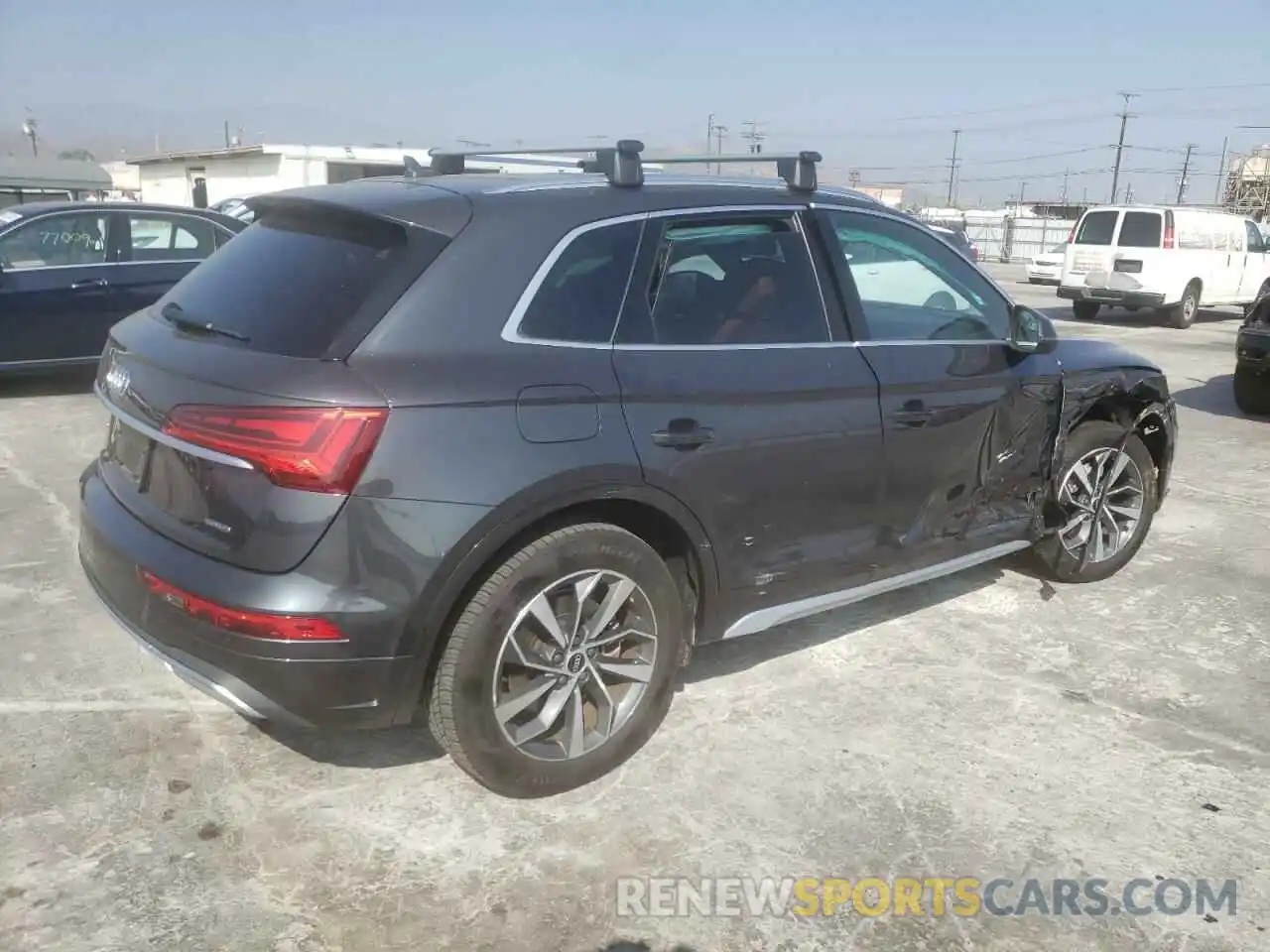 4 Фотография поврежденного автомобиля WA1AAAFY2M2070382 AUDI Q5 2021