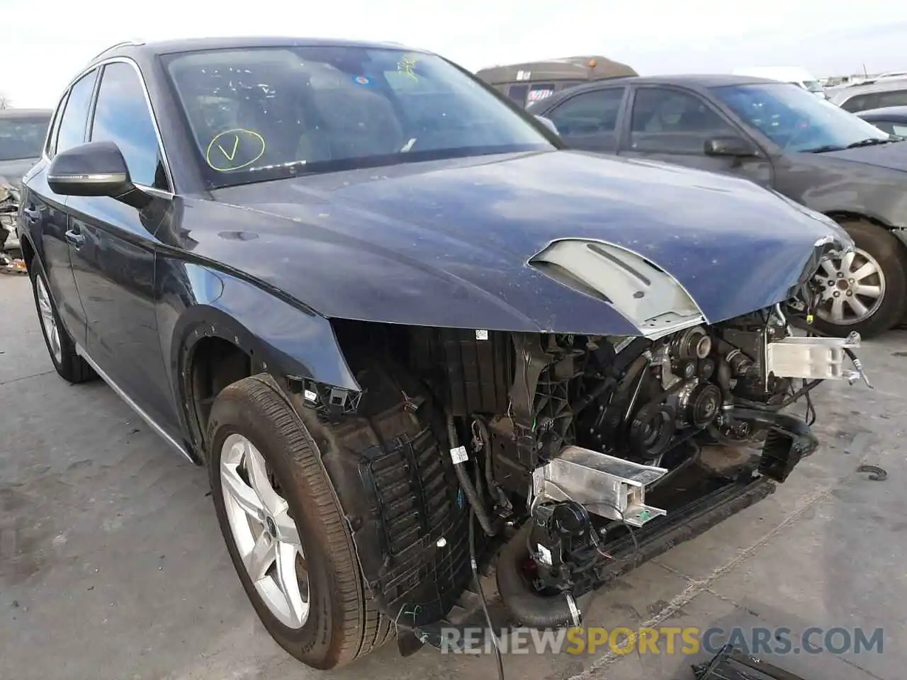 1 Photograph of a damaged car WA1AAAFY2M2106040 AUDI Q5 2021