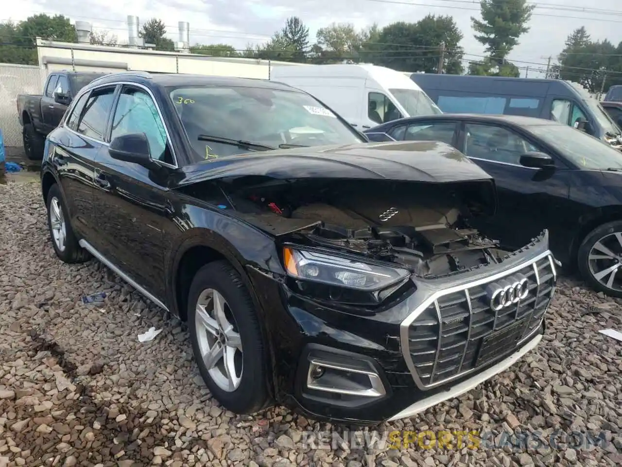 1 Photograph of a damaged car WA1AAAFY2M2113649 AUDI Q5 2021