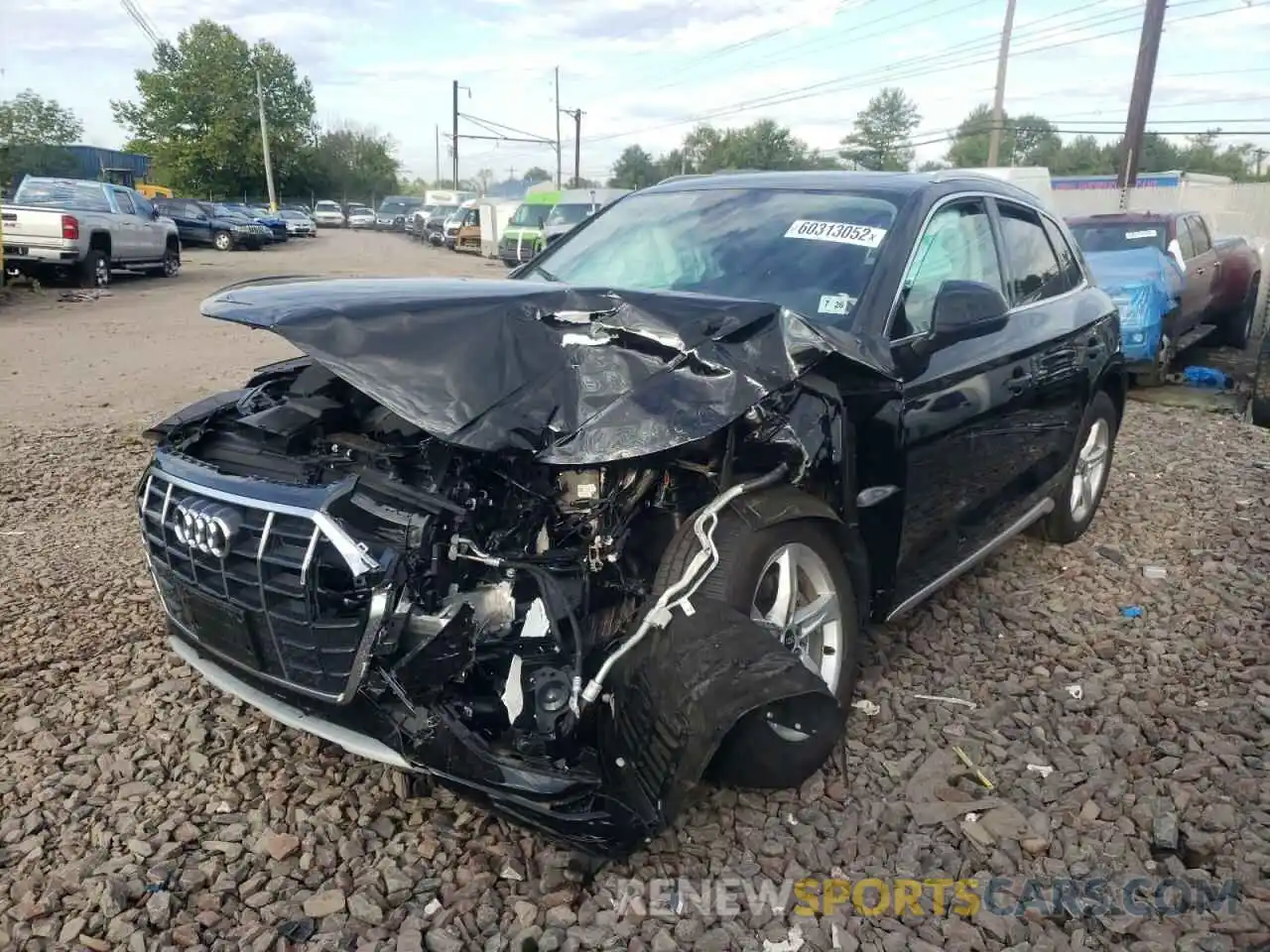 2 Photograph of a damaged car WA1AAAFY2M2113649 AUDI Q5 2021