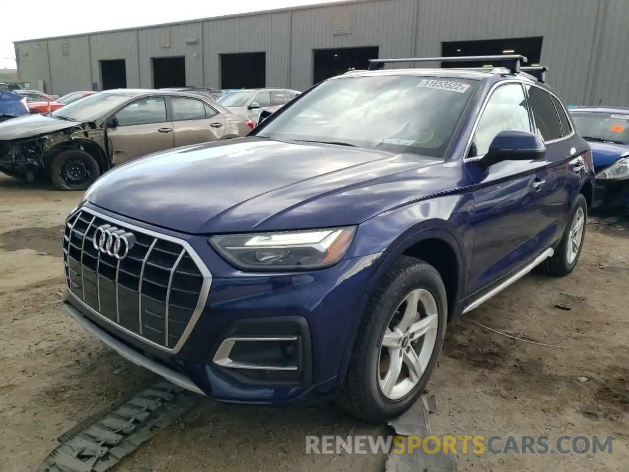 2 Photograph of a damaged car WA1AAAFY2M2132184 AUDI Q5 2021