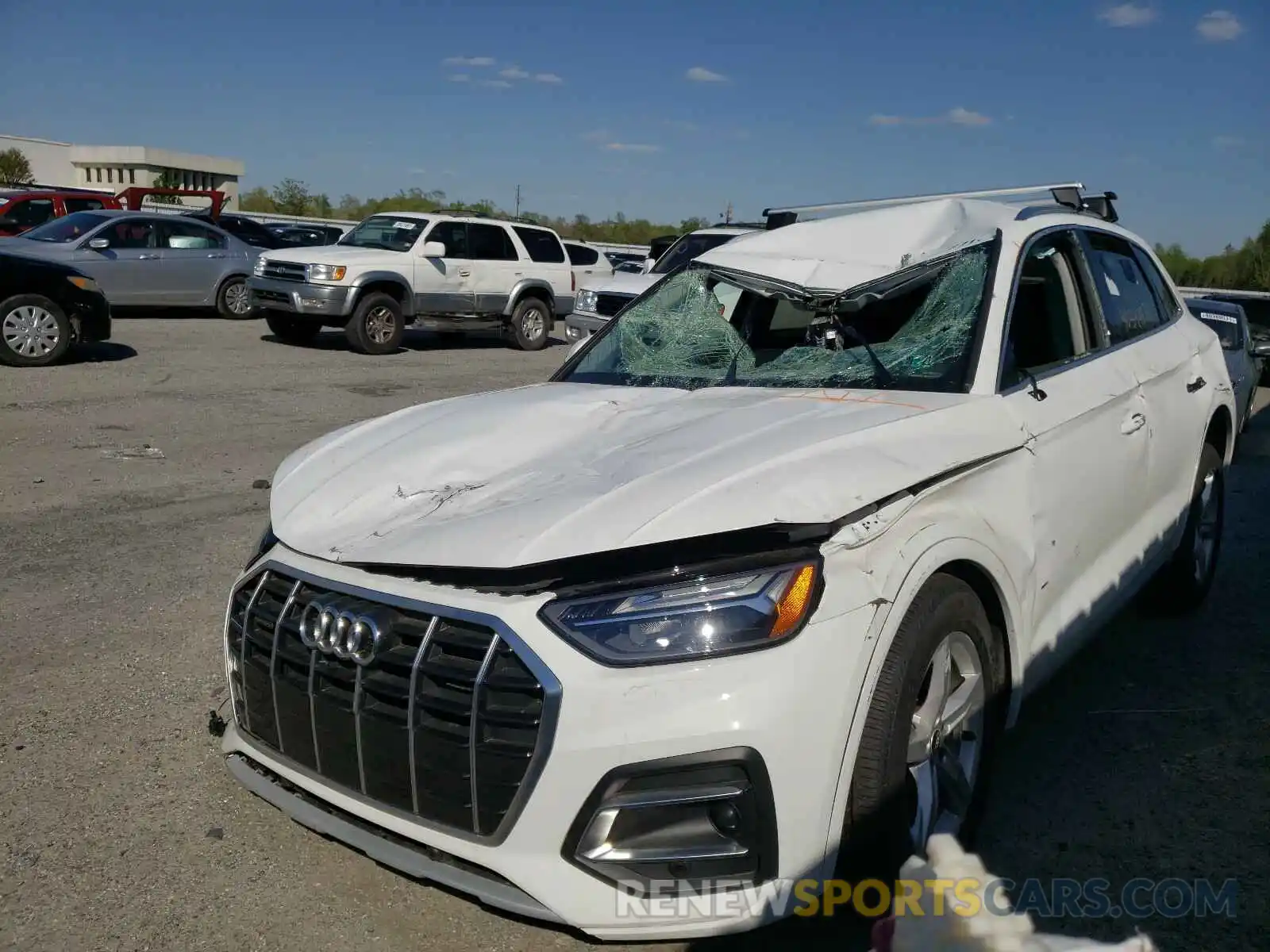 2 Photograph of a damaged car WA1AAAFY3M2004259 AUDI Q5 2021