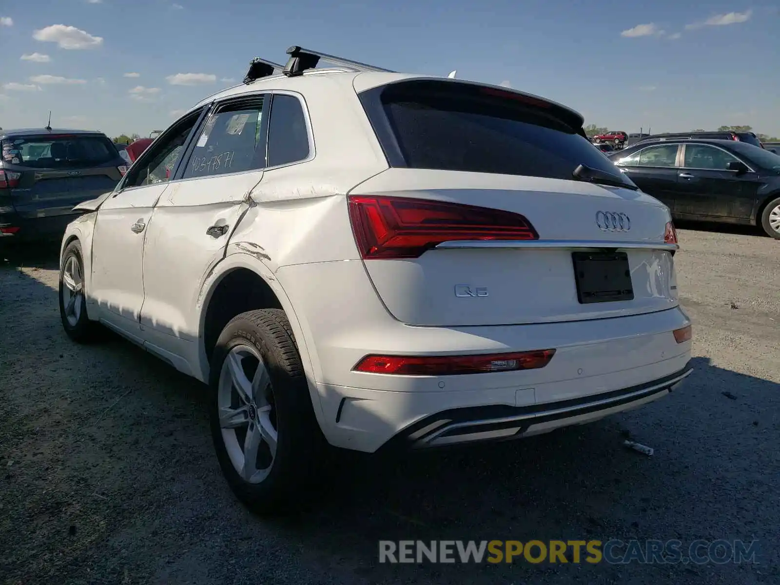 3 Фотография поврежденного автомобиля WA1AAAFY3M2004259 AUDI Q5 2021