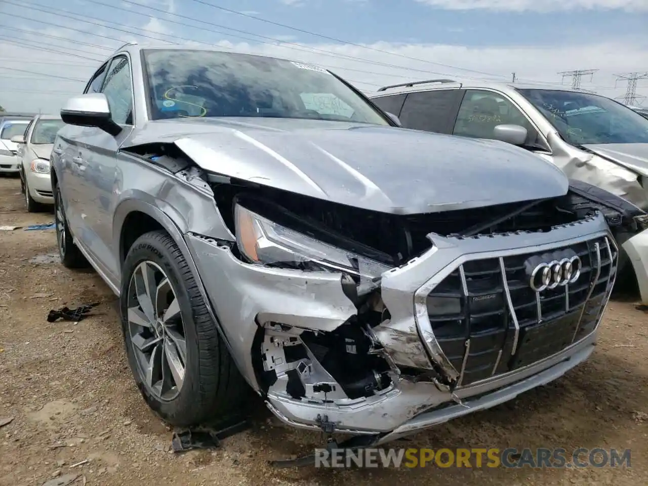 1 Photograph of a damaged car WA1AAAFY3M2007839 AUDI Q5 2021