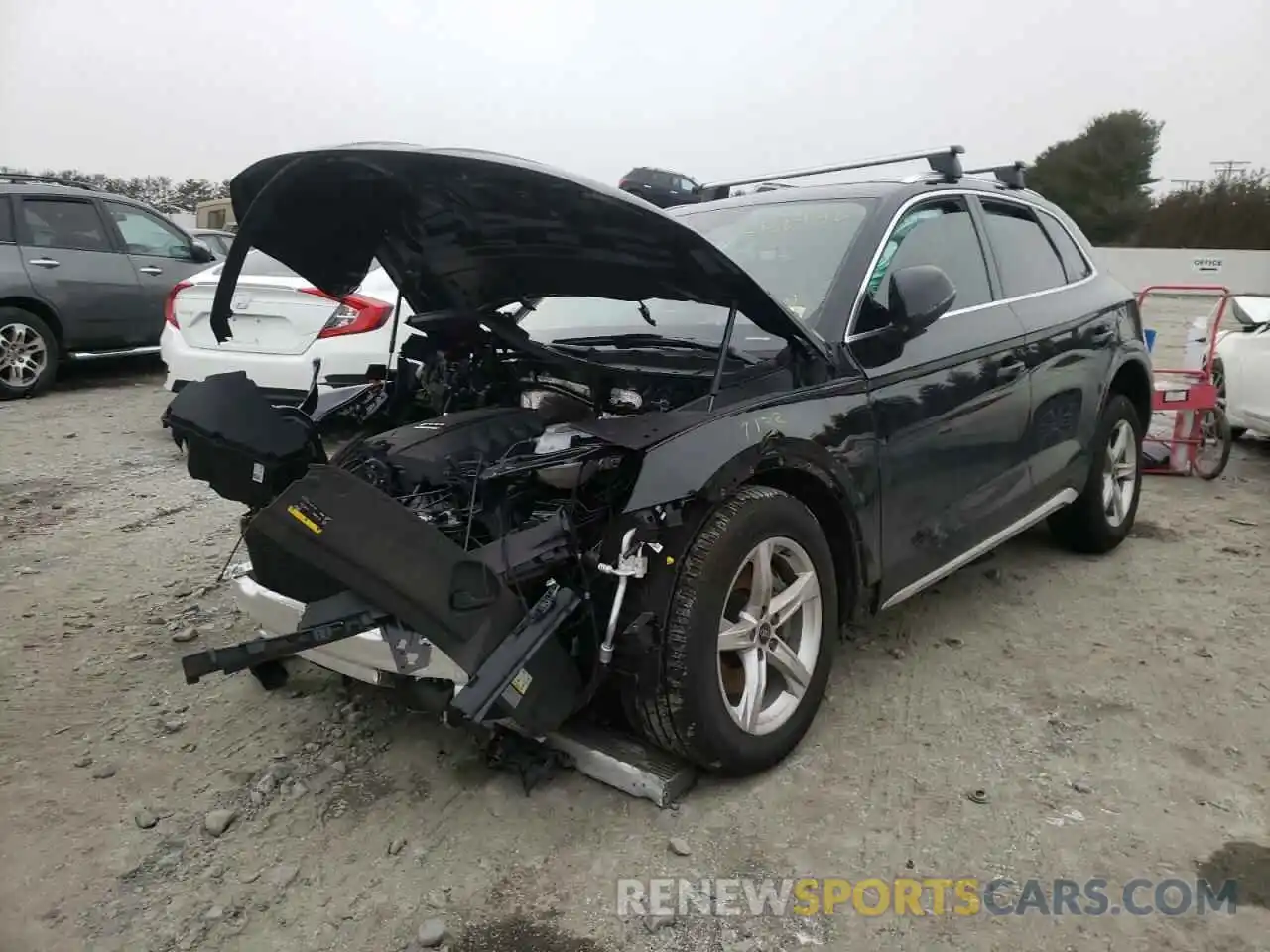 2 Photograph of a damaged car WA1AAAFY3M2053140 AUDI Q5 2021