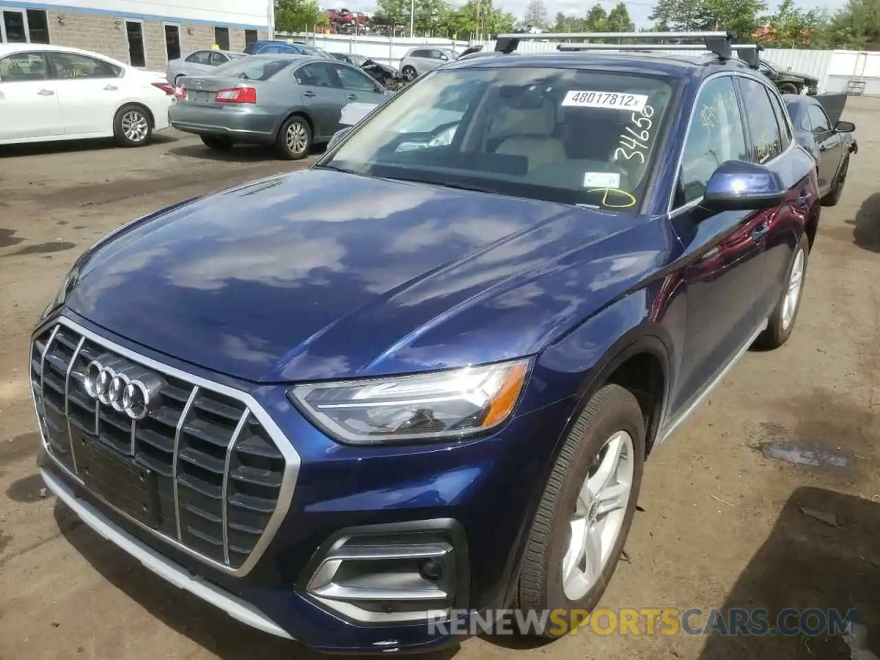 2 Фотография поврежденного автомобиля WA1AAAFY3M2063361 AUDI Q5 2021