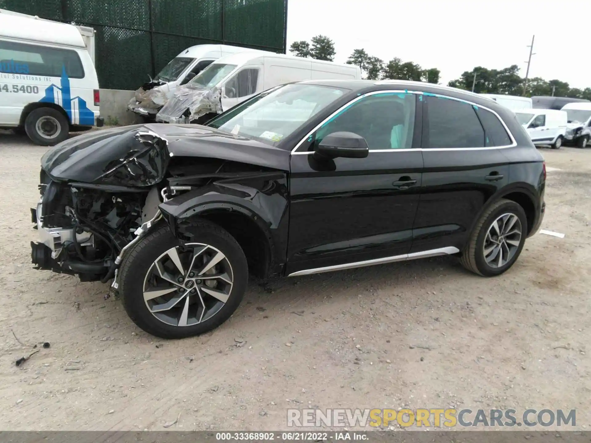 2 Фотография поврежденного автомобиля WA1AAAFY3M2079639 AUDI Q5 2021