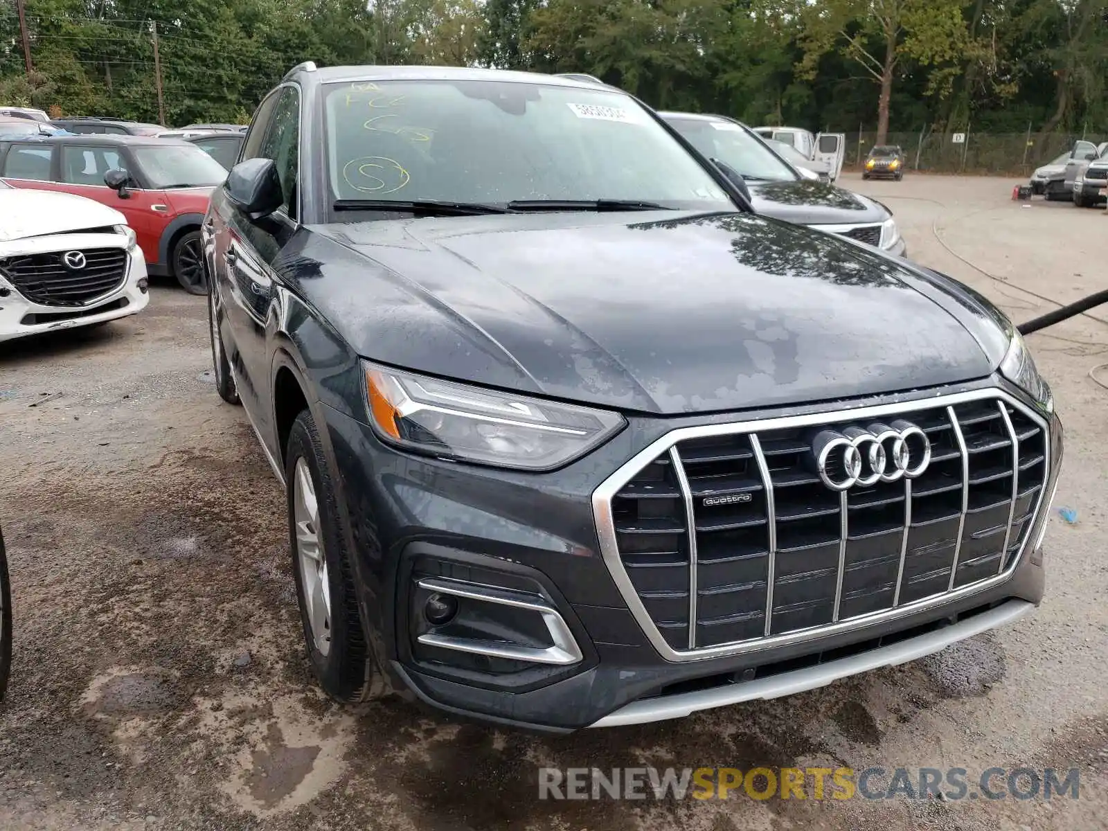 1 Photograph of a damaged car WA1AAAFY3M2083416 AUDI Q5 2021