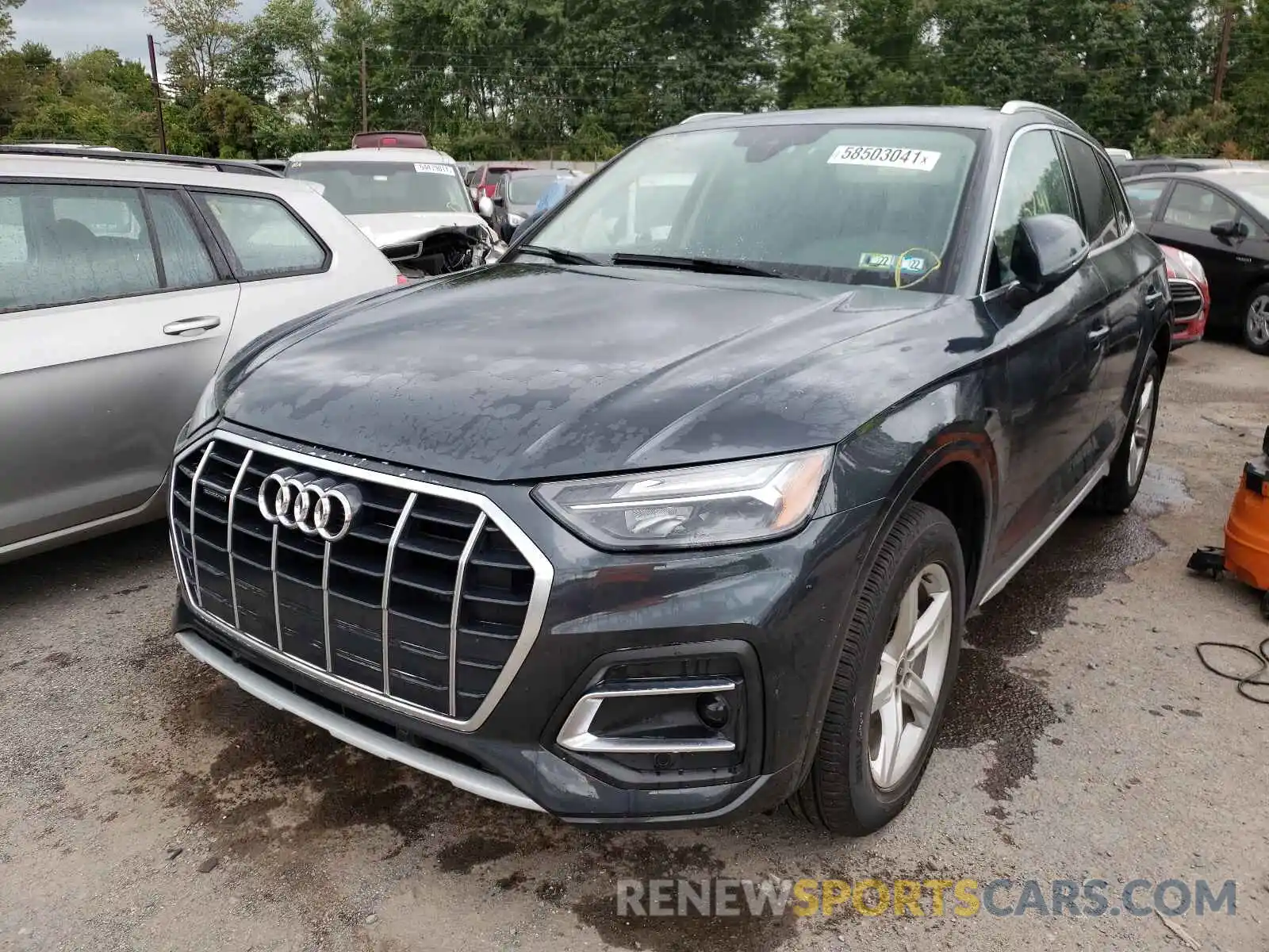 2 Photograph of a damaged car WA1AAAFY3M2083416 AUDI Q5 2021