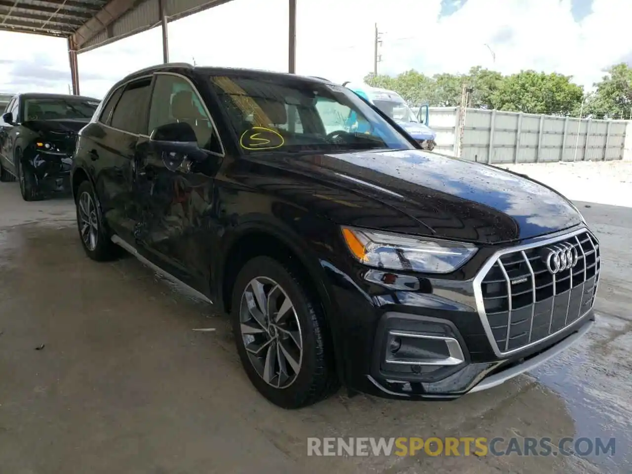 1 Photograph of a damaged car WA1AAAFY3M2107908 AUDI Q5 2021