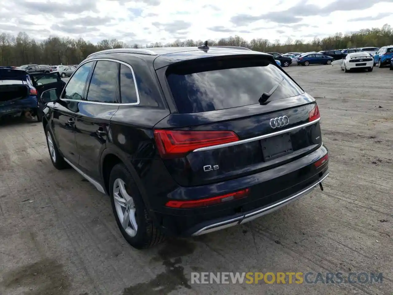 3 Фотография поврежденного автомобиля WA1AAAFY4M2001872 AUDI Q5 2021