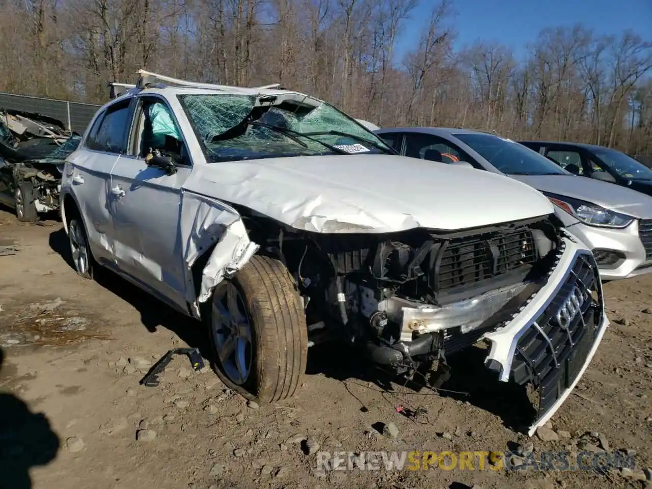 1 Photograph of a damaged car WA1AAAFY4M2003203 AUDI Q5 2021