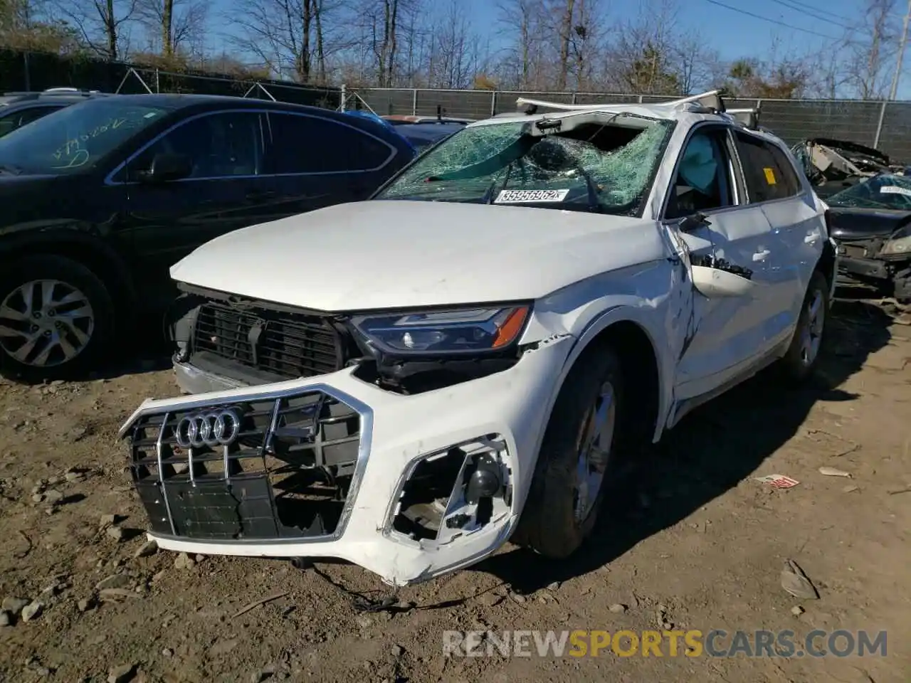 2 Photograph of a damaged car WA1AAAFY4M2003203 AUDI Q5 2021