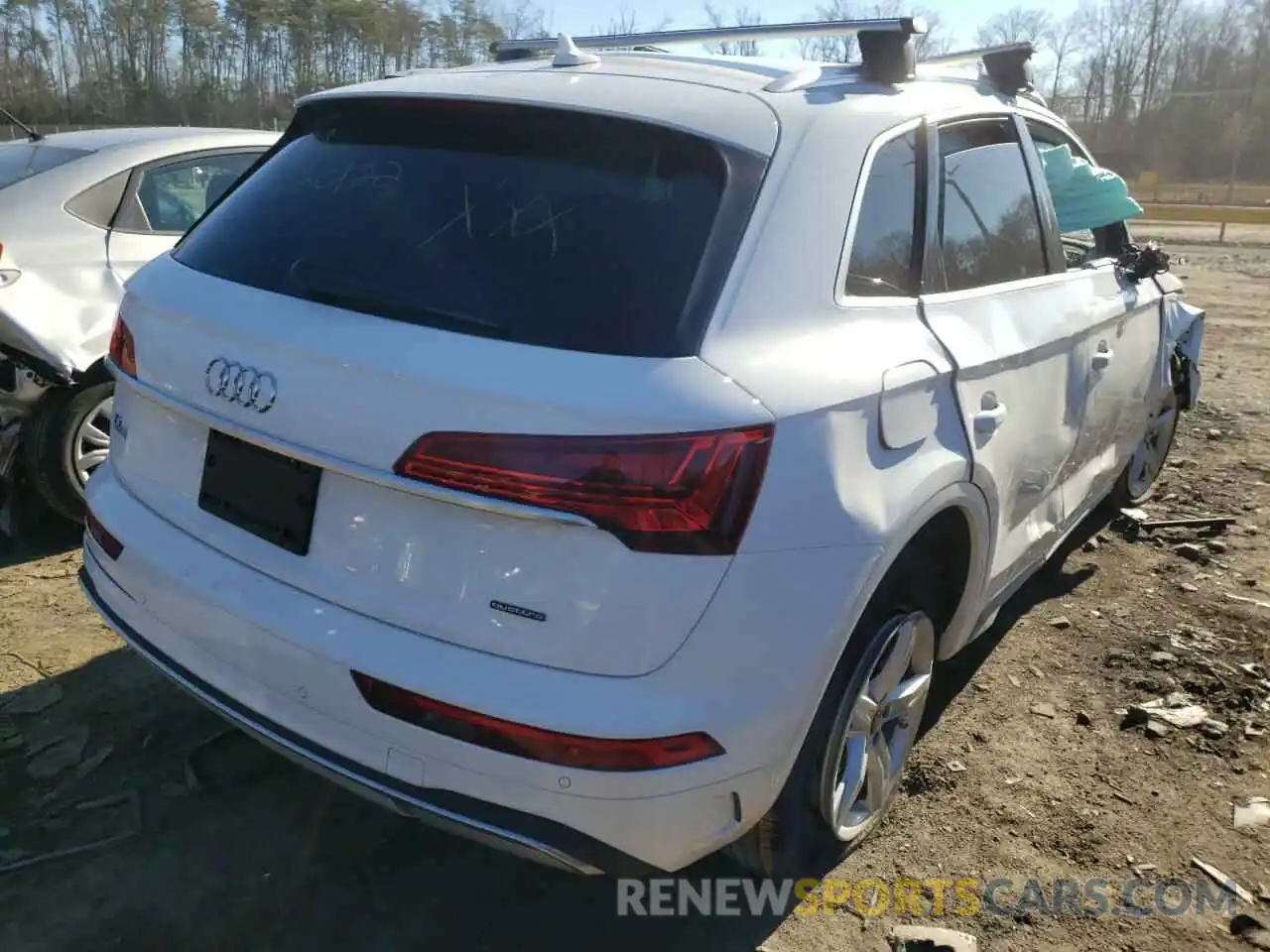 4 Фотография поврежденного автомобиля WA1AAAFY4M2003203 AUDI Q5 2021