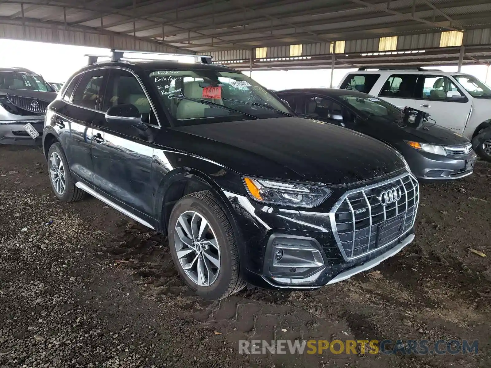 1 Photograph of a damaged car WA1AAAFY4M2008854 AUDI Q5 2021