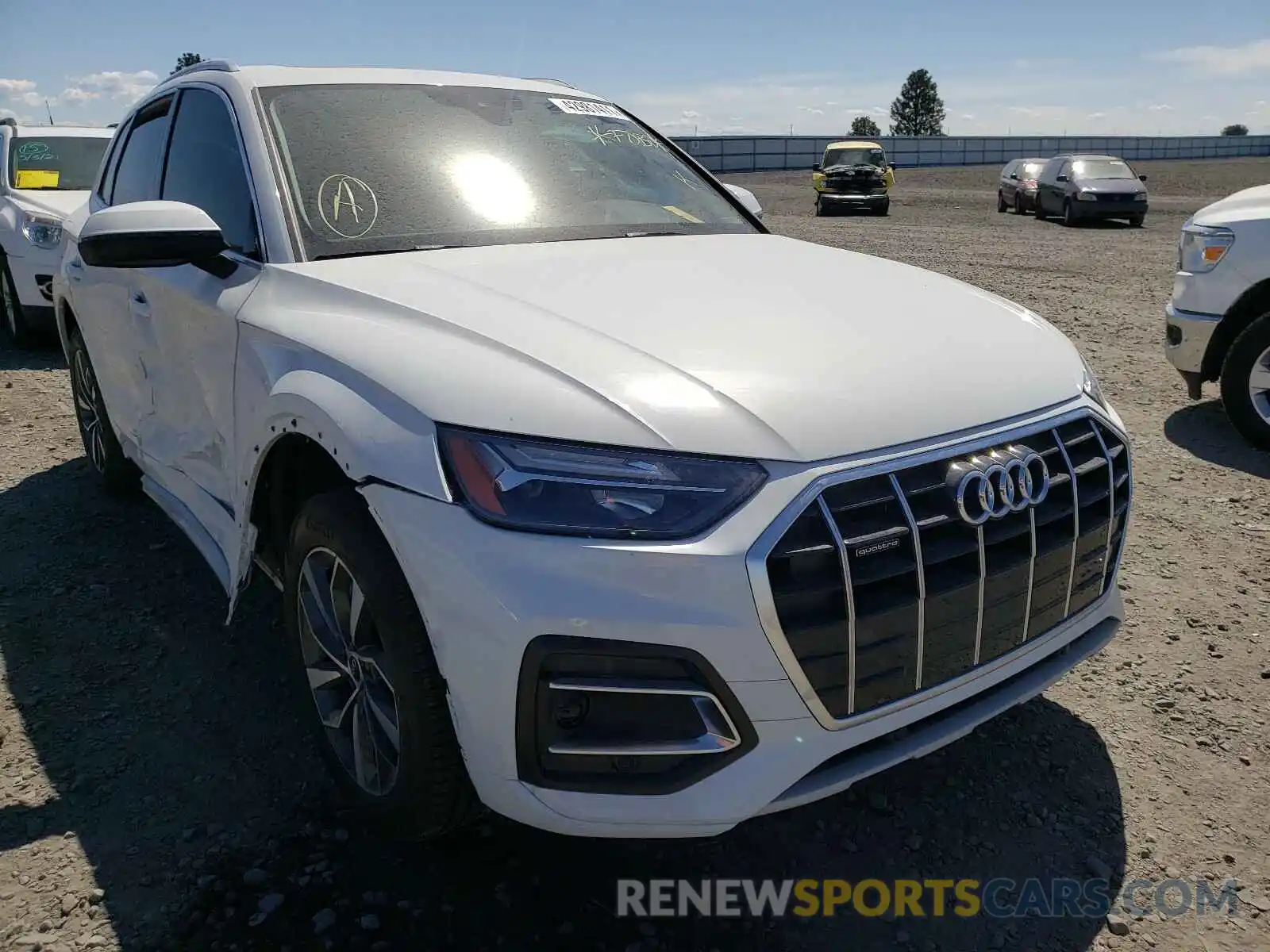 1 Photograph of a damaged car WA1AAAFY4M2044012 AUDI Q5 2021