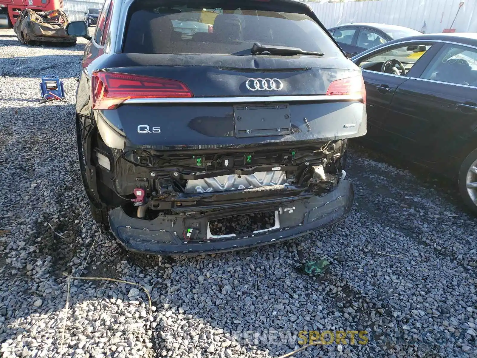 9 Фотография поврежденного автомобиля WA1AAAFY4M2052613 AUDI Q5 2021