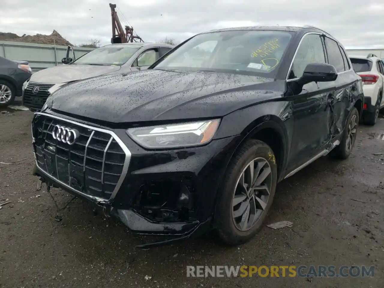 2 Photograph of a damaged car WA1AAAFY4M2079407 AUDI Q5 2021