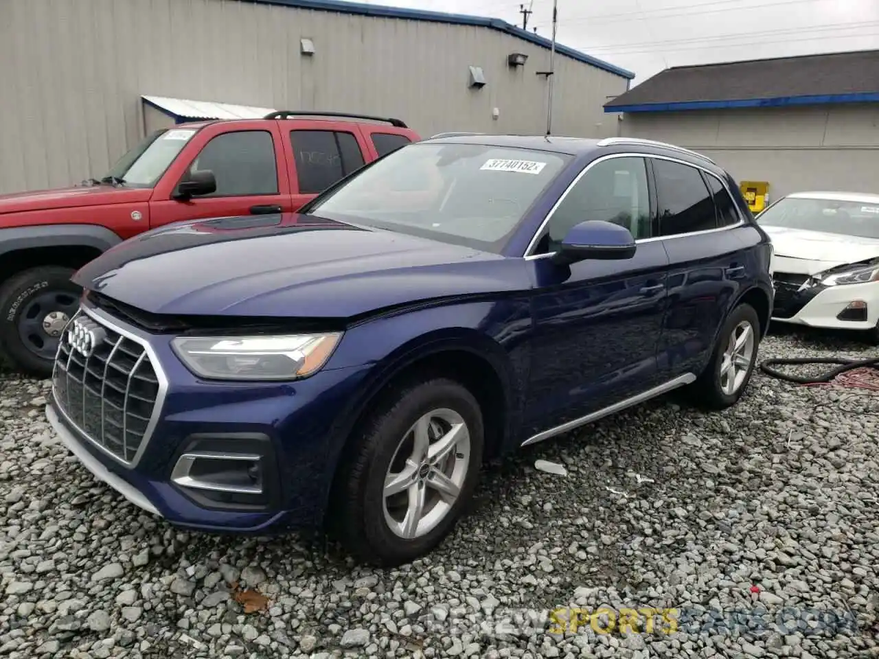 2 Photograph of a damaged car WA1AAAFY4M2086972 AUDI Q5 2021