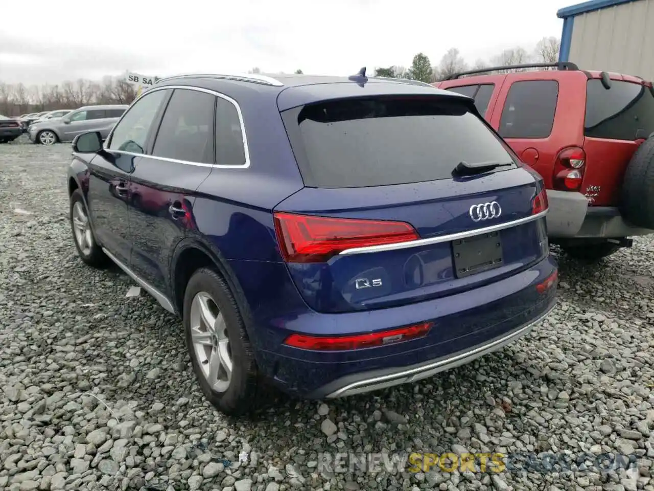 3 Photograph of a damaged car WA1AAAFY4M2086972 AUDI Q5 2021