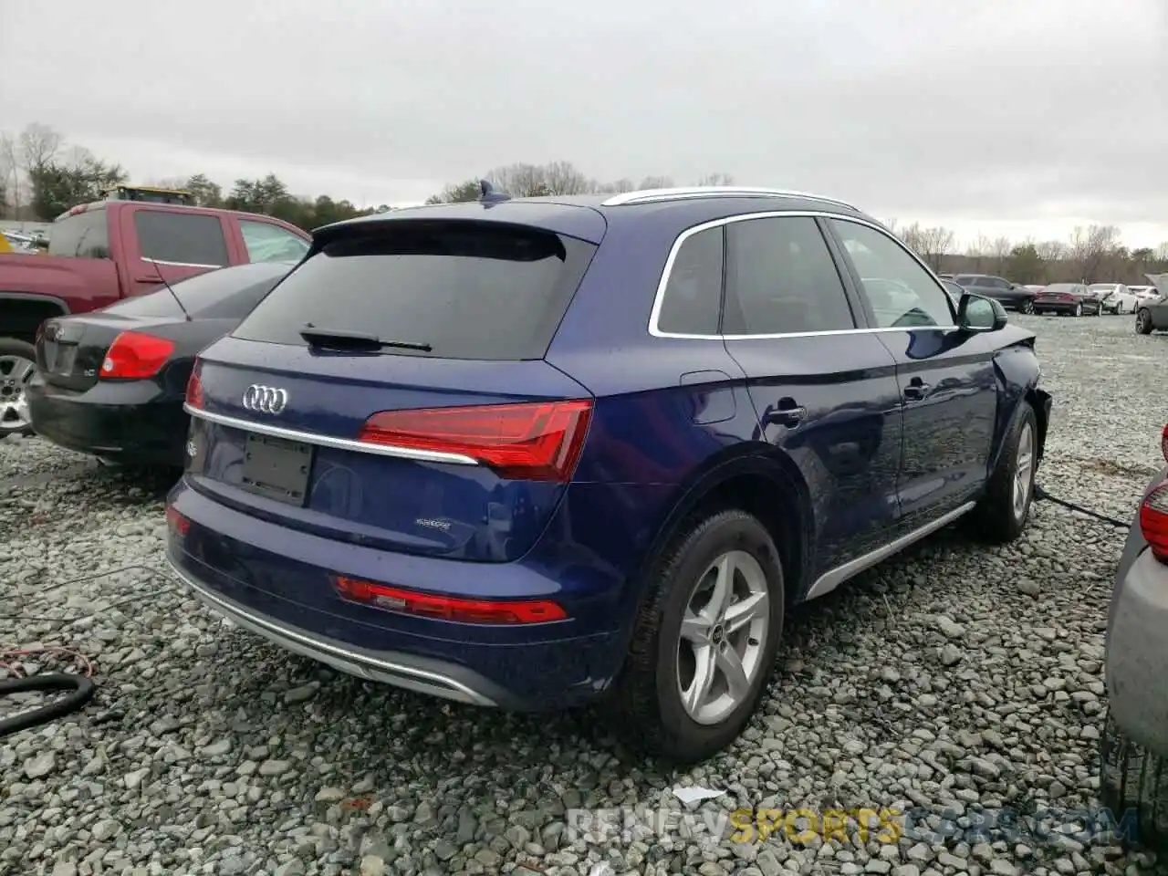 4 Фотография поврежденного автомобиля WA1AAAFY4M2086972 AUDI Q5 2021