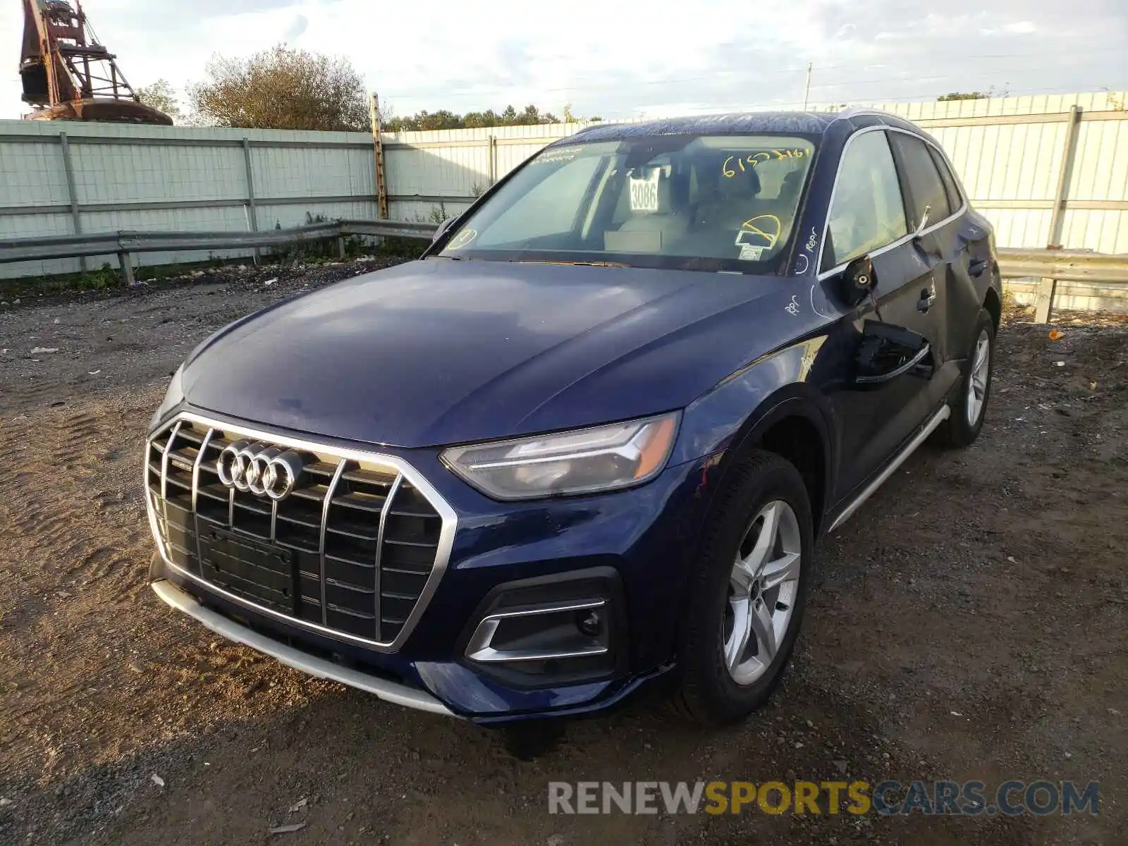 2 Фотография поврежденного автомобиля WA1AAAFY4M2108789 AUDI Q5 2021