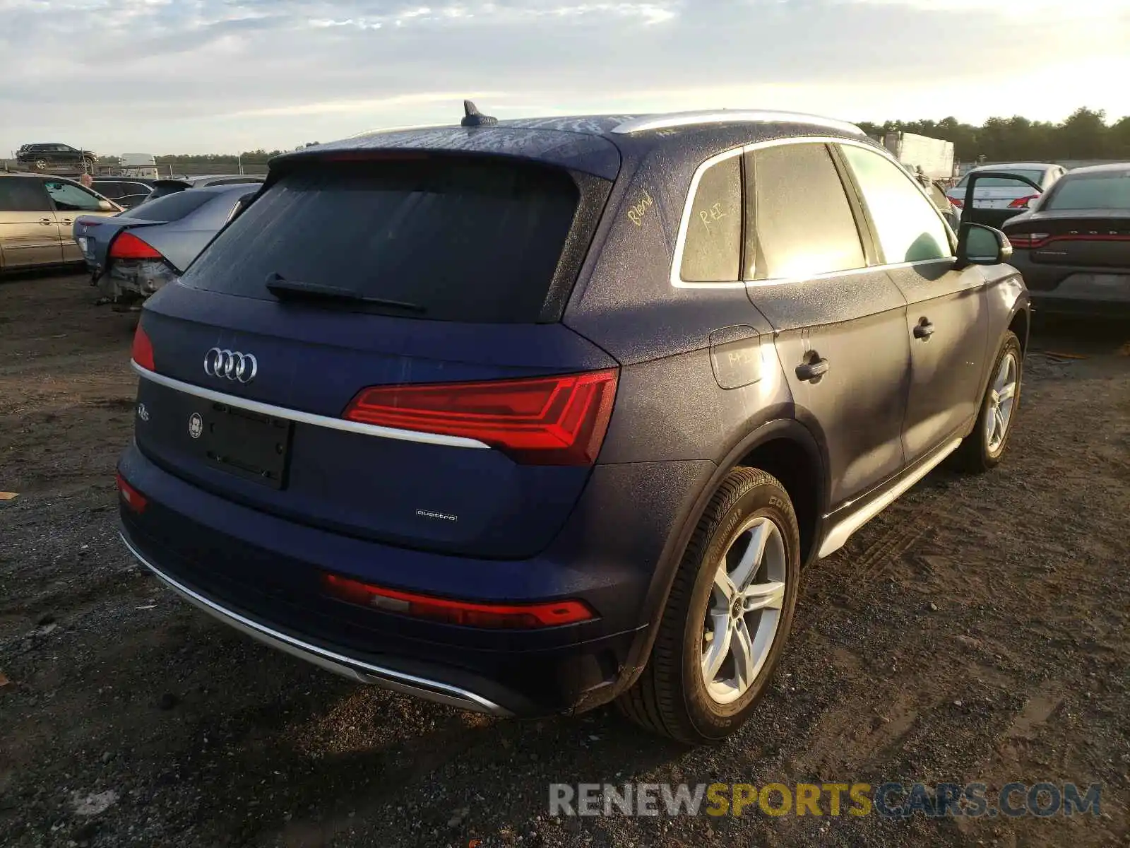 4 Фотография поврежденного автомобиля WA1AAAFY4M2108789 AUDI Q5 2021