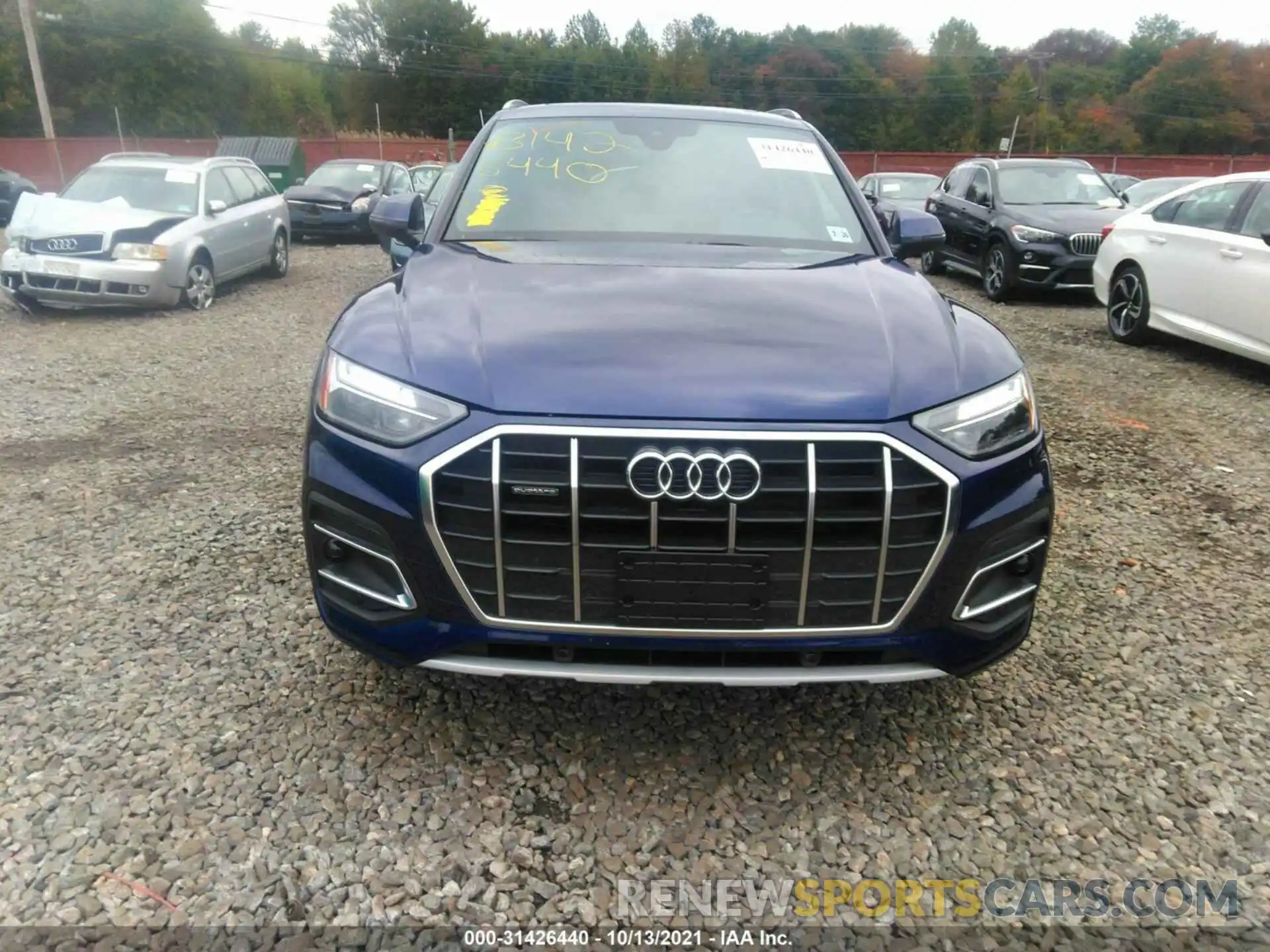 6 Фотография поврежденного автомобиля WA1AAAFY4M2111398 AUDI Q5 2021